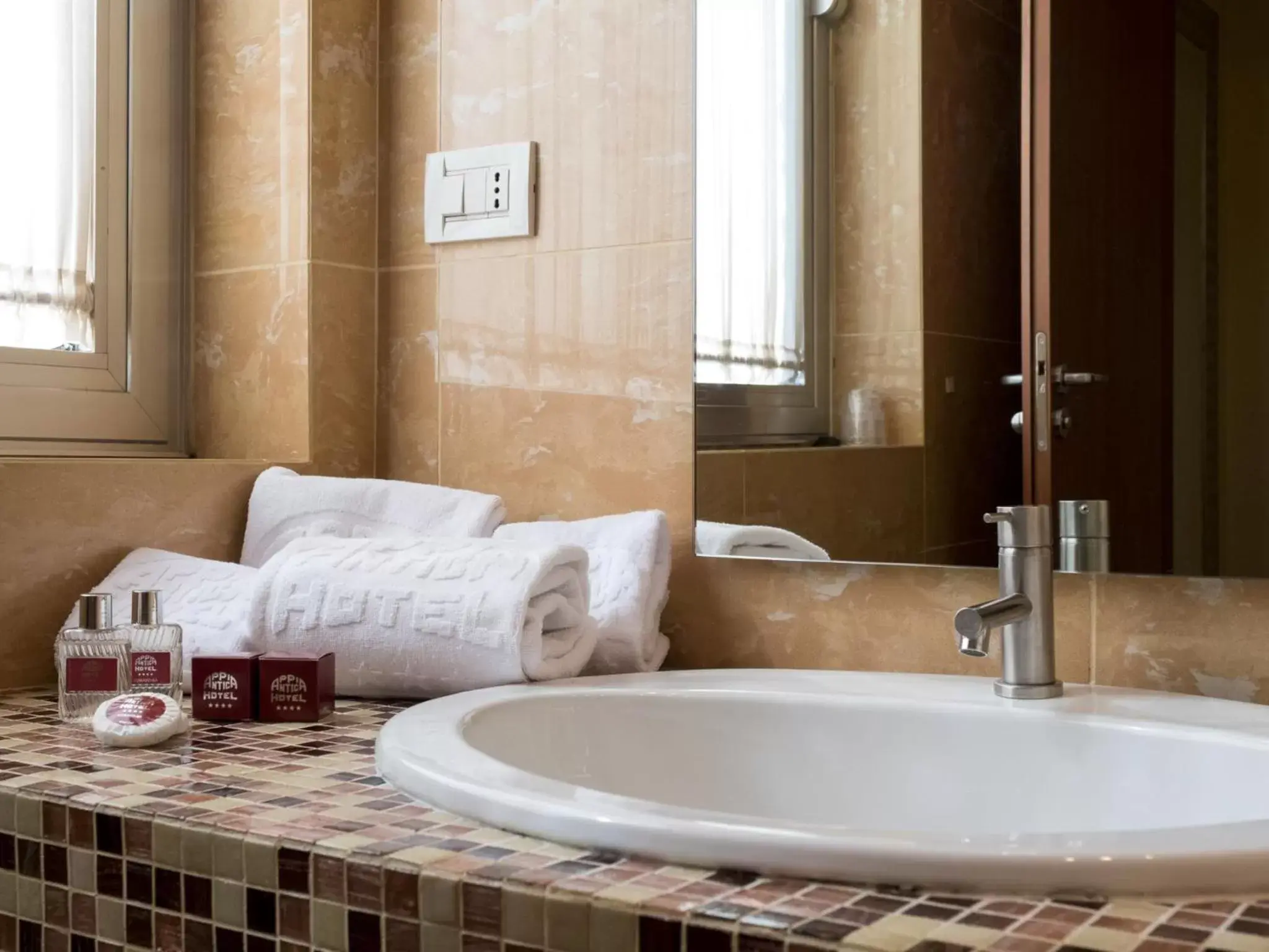 Bathroom in Appia Antica Hotel