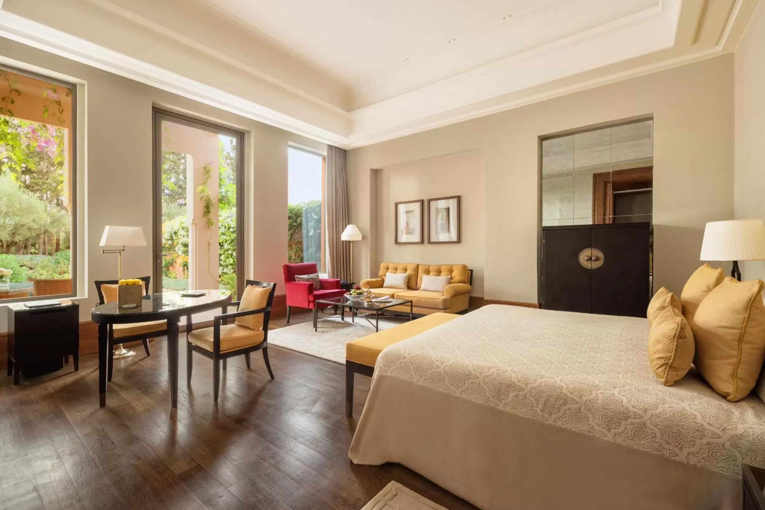 Living room in The Oberoi Marrakech