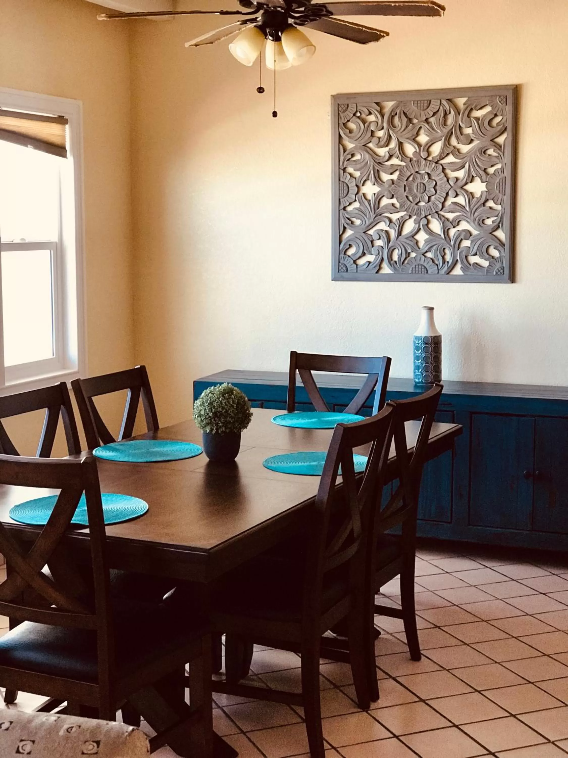 Dining area in Quinta Pacifica Beachfront Villas
