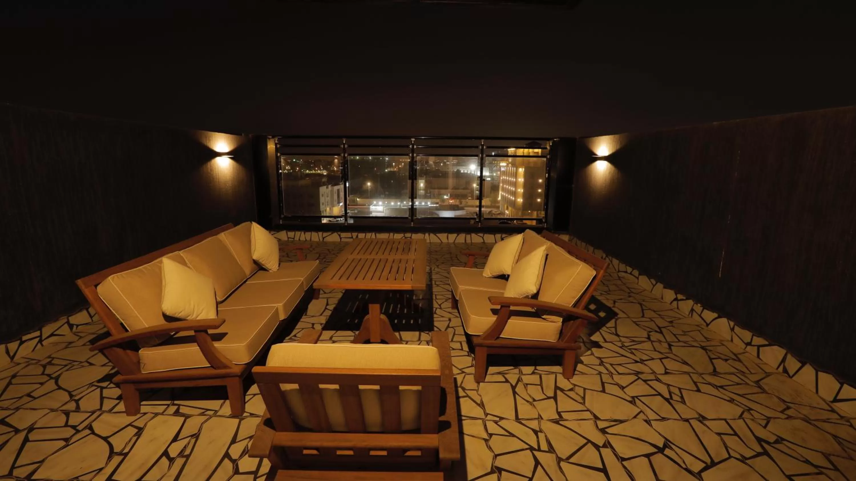 Seating area in Stay Inn Suites