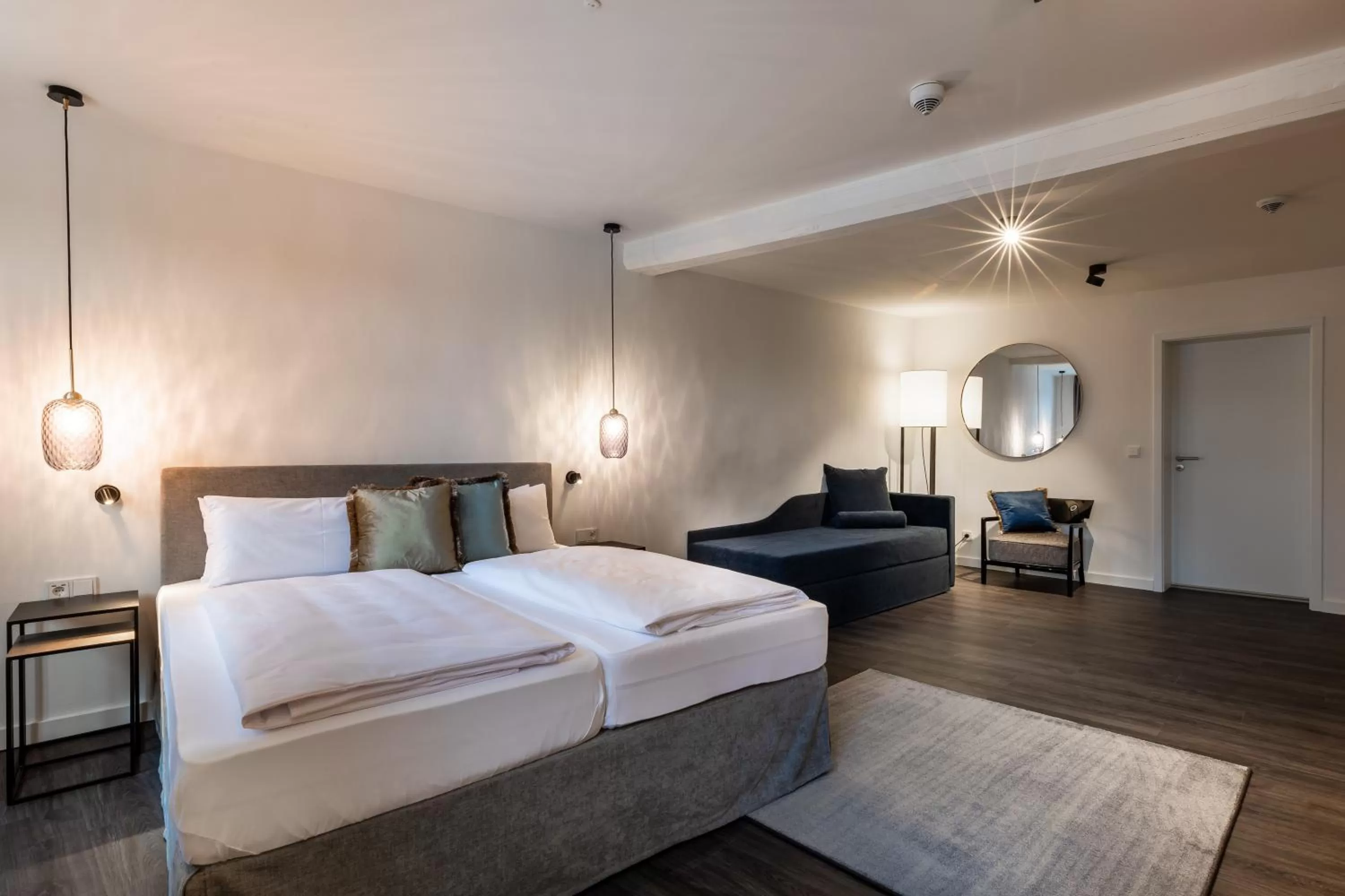 Bed in Hotel Weißes Ross