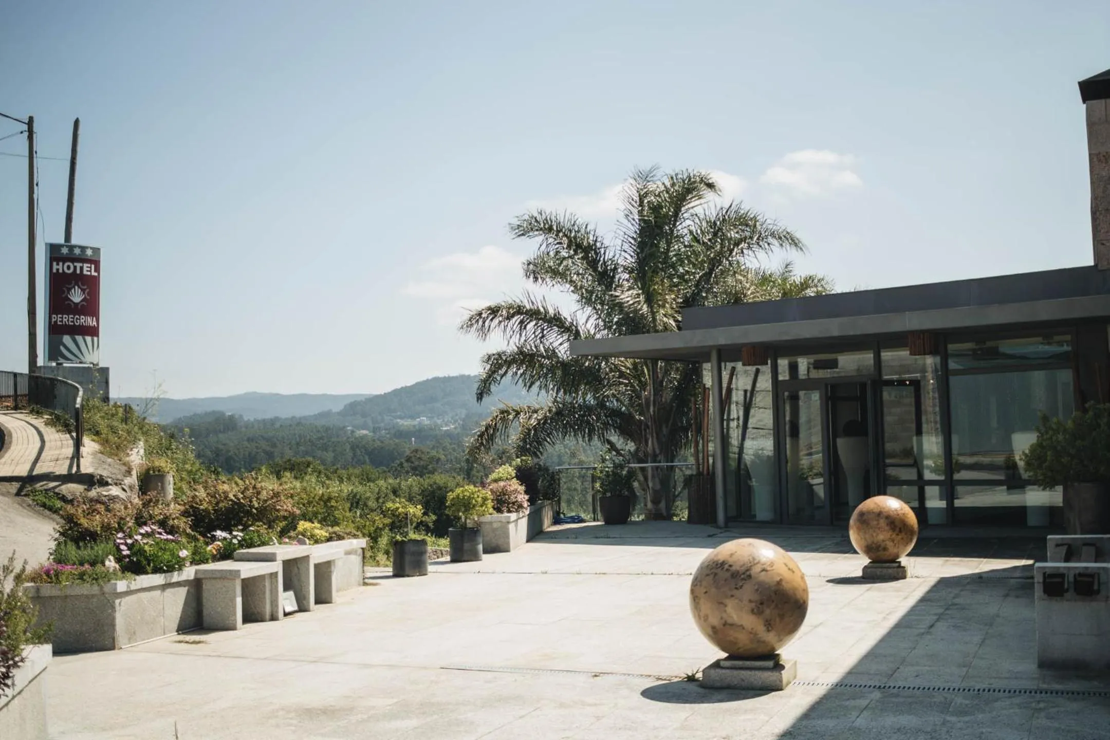 Lobby or reception in Peregrina Hotel
