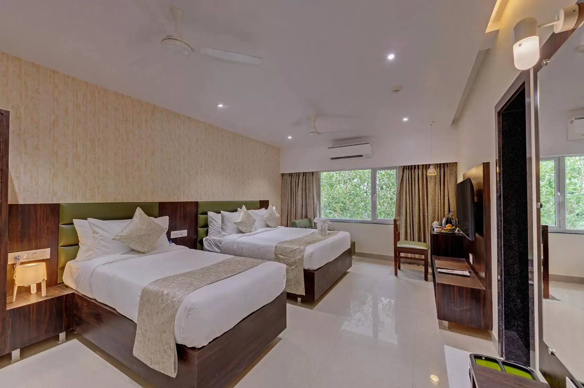 Bed in Guruprerna Beacon Resort, Dwarka