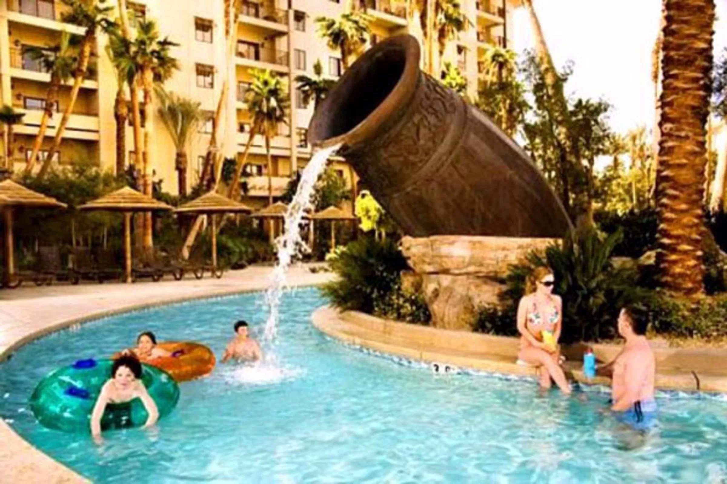 Swimming Pool in Suites at Tahiti Village Resort and Spa-No Resort Fee