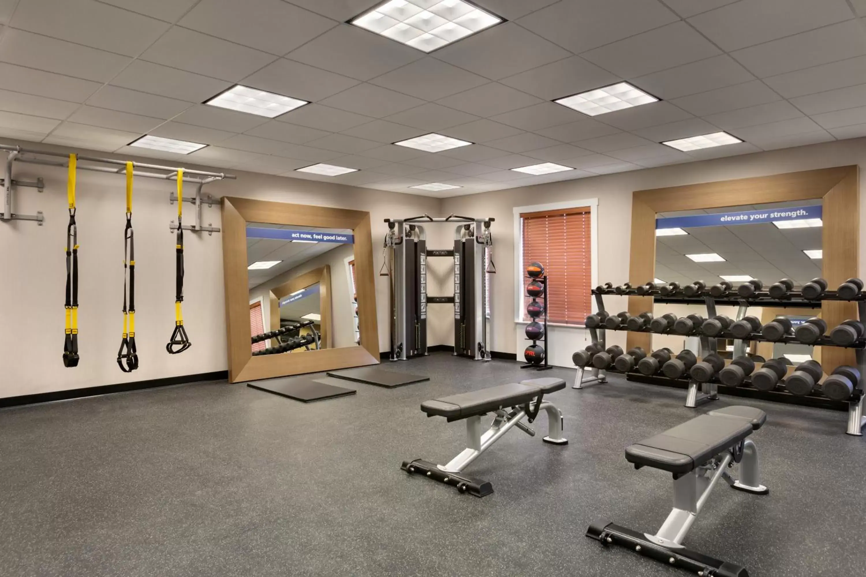 Fitness centre/facilities in Ramada by Wyndham St Paul AB Fitness centre/facilities in Ramada by Wyndham St Paul AB