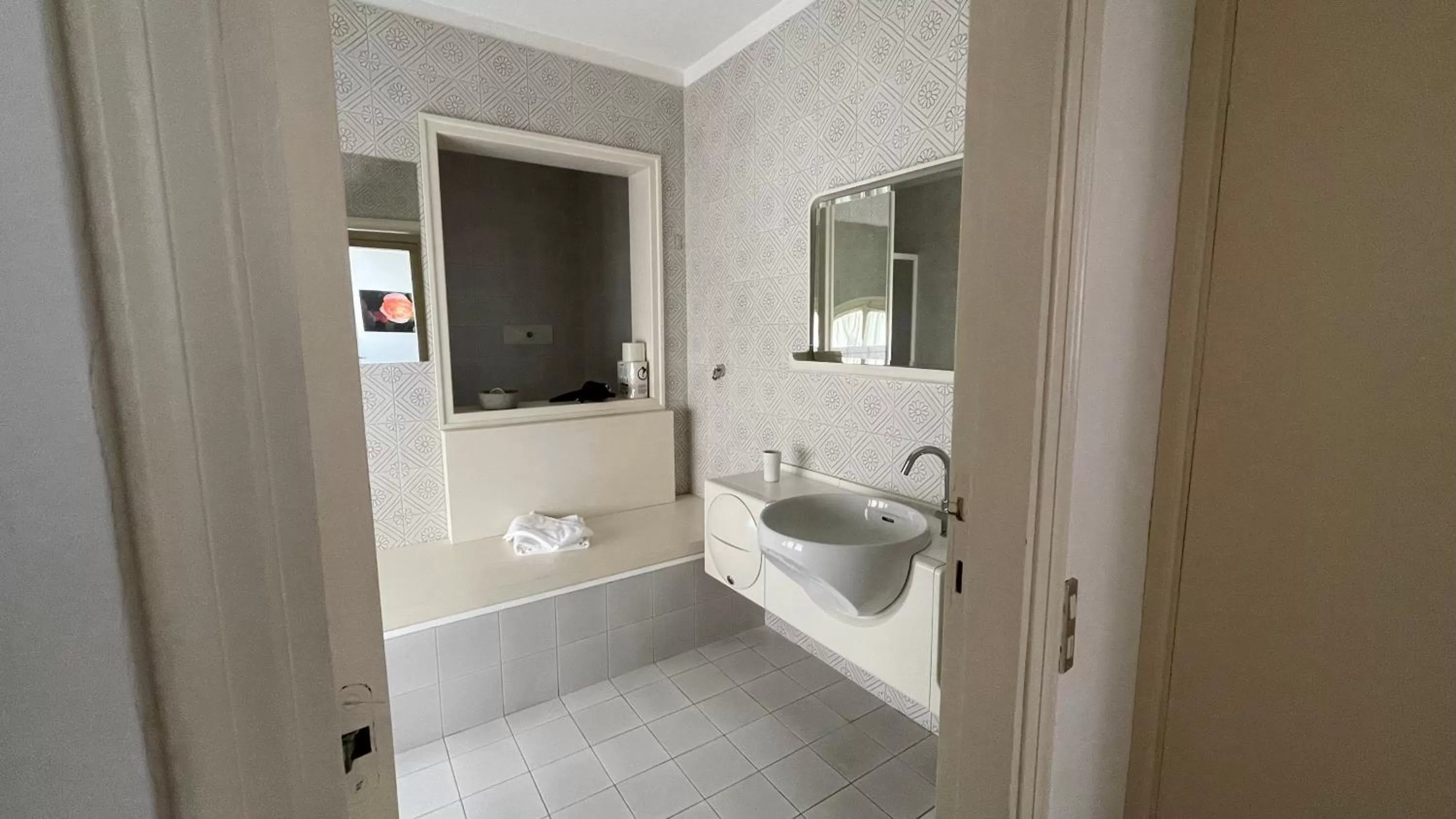 Shower in Ai Giardini di San Vitale