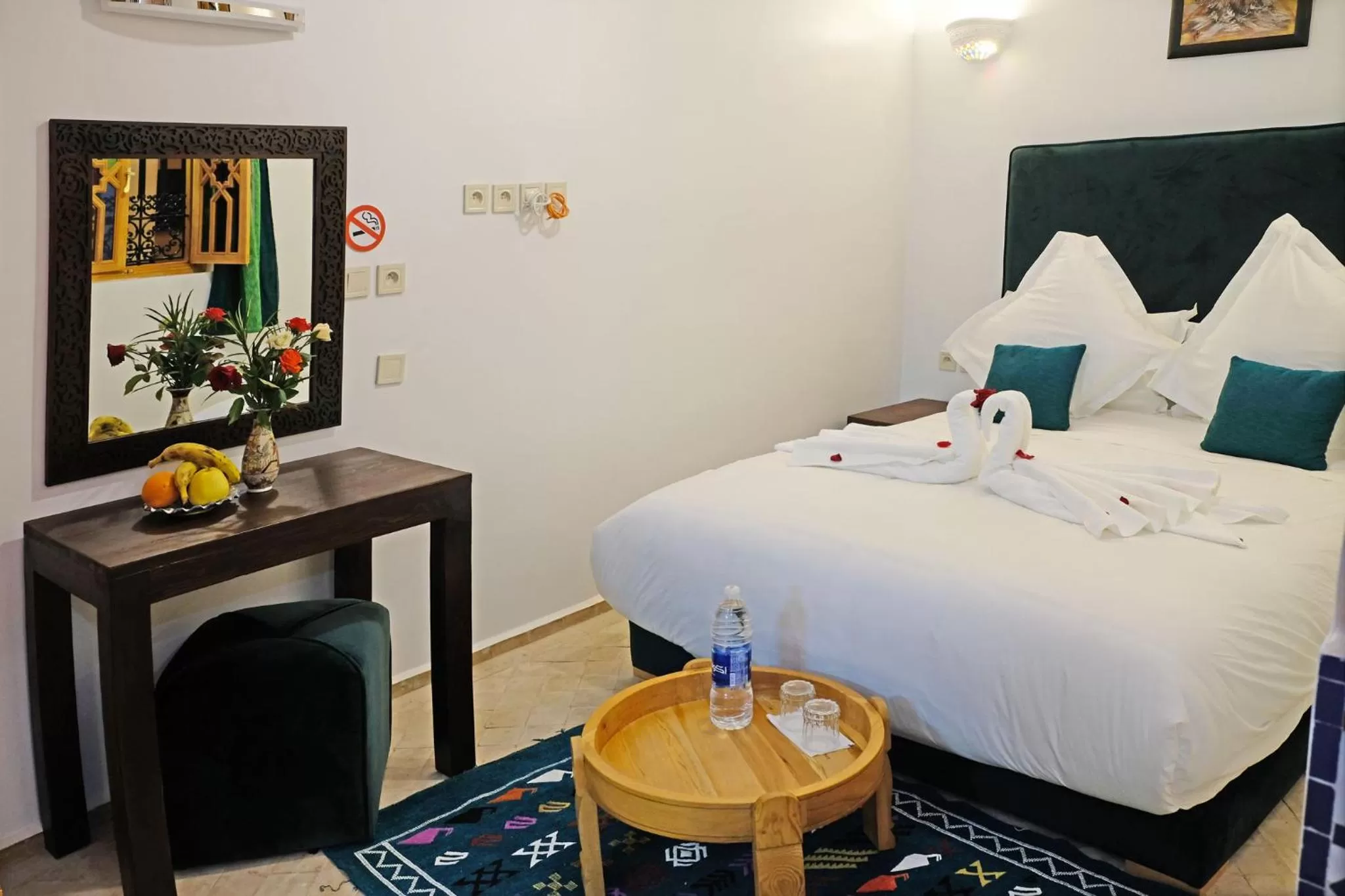 Bedroom, Bed in Riad ZANOUBA