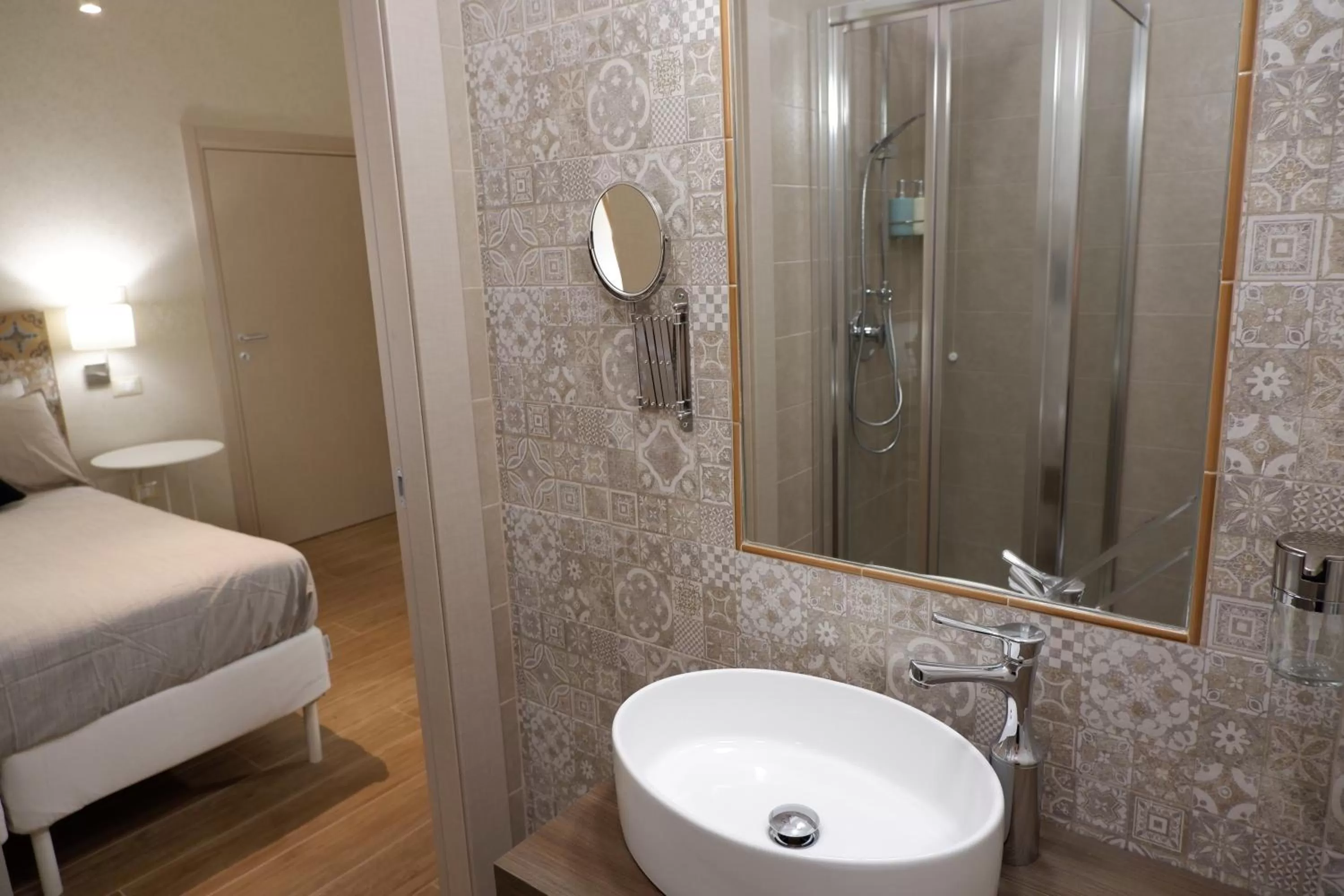 Bathroom in B&B Il Giardino In Città - Parcheggio Privato Gratuito