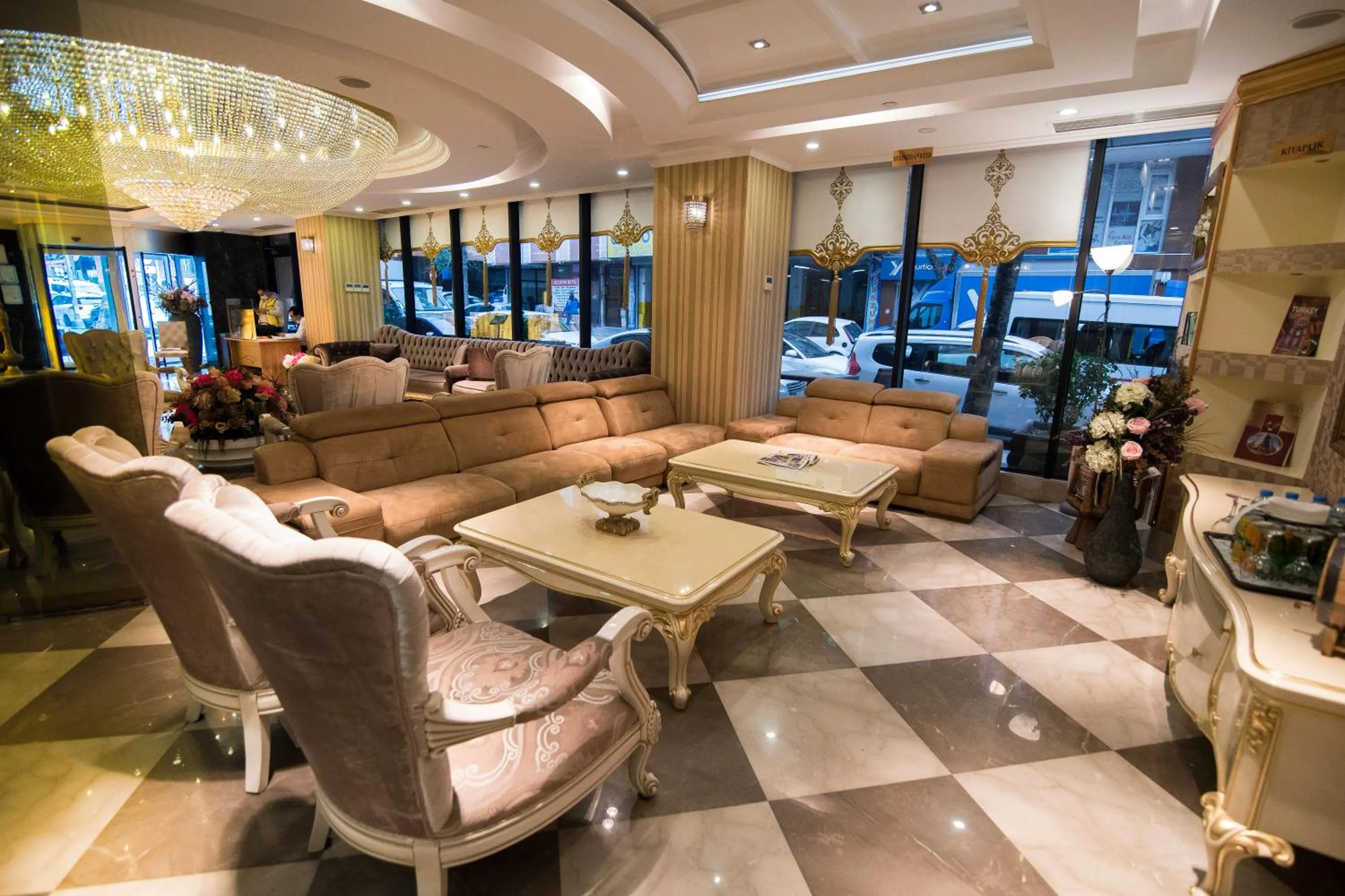 Lobby or reception in MidMar Deluxe Hotel