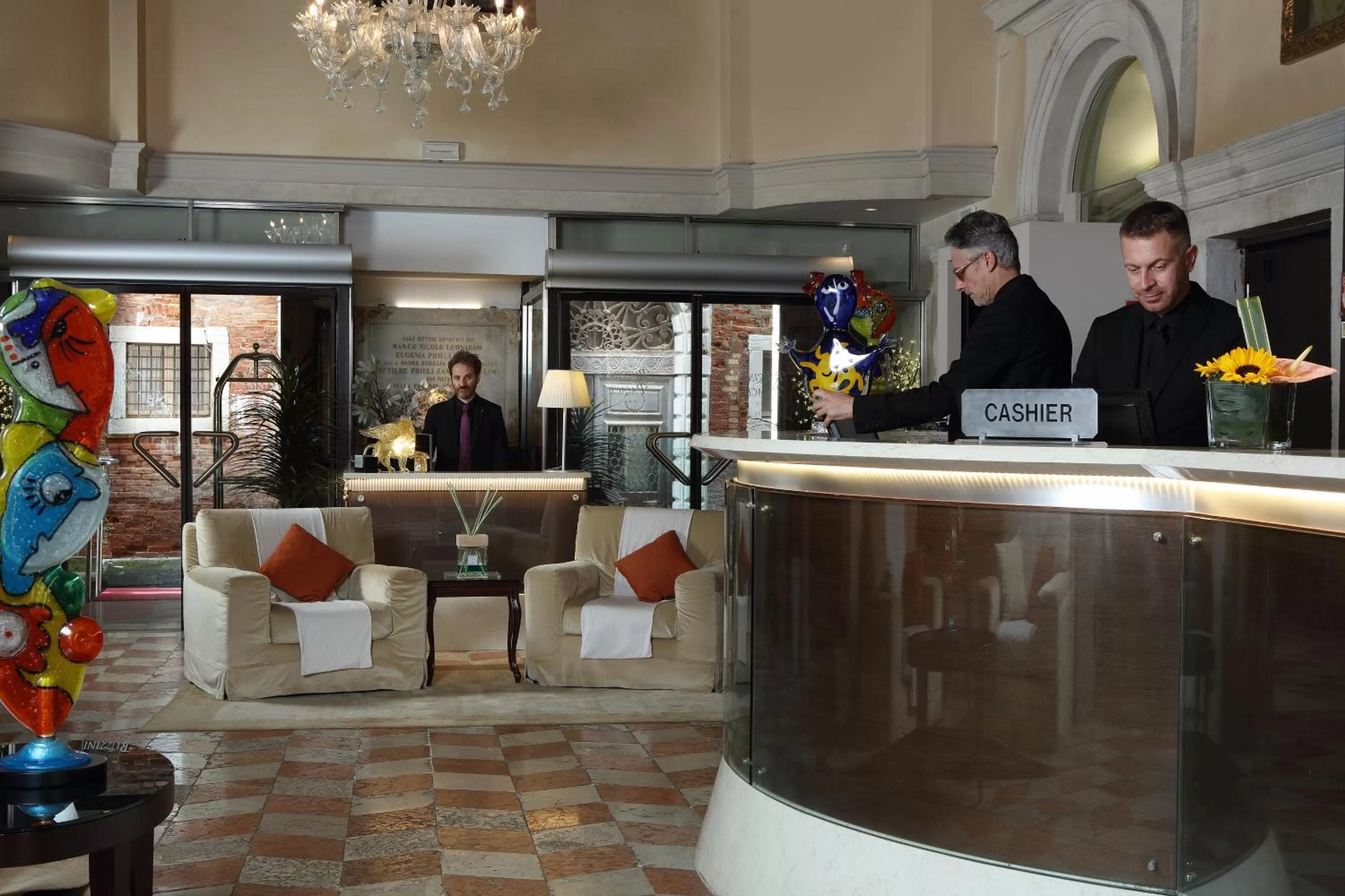 Lobby or reception in Ruzzini Palace Hotel