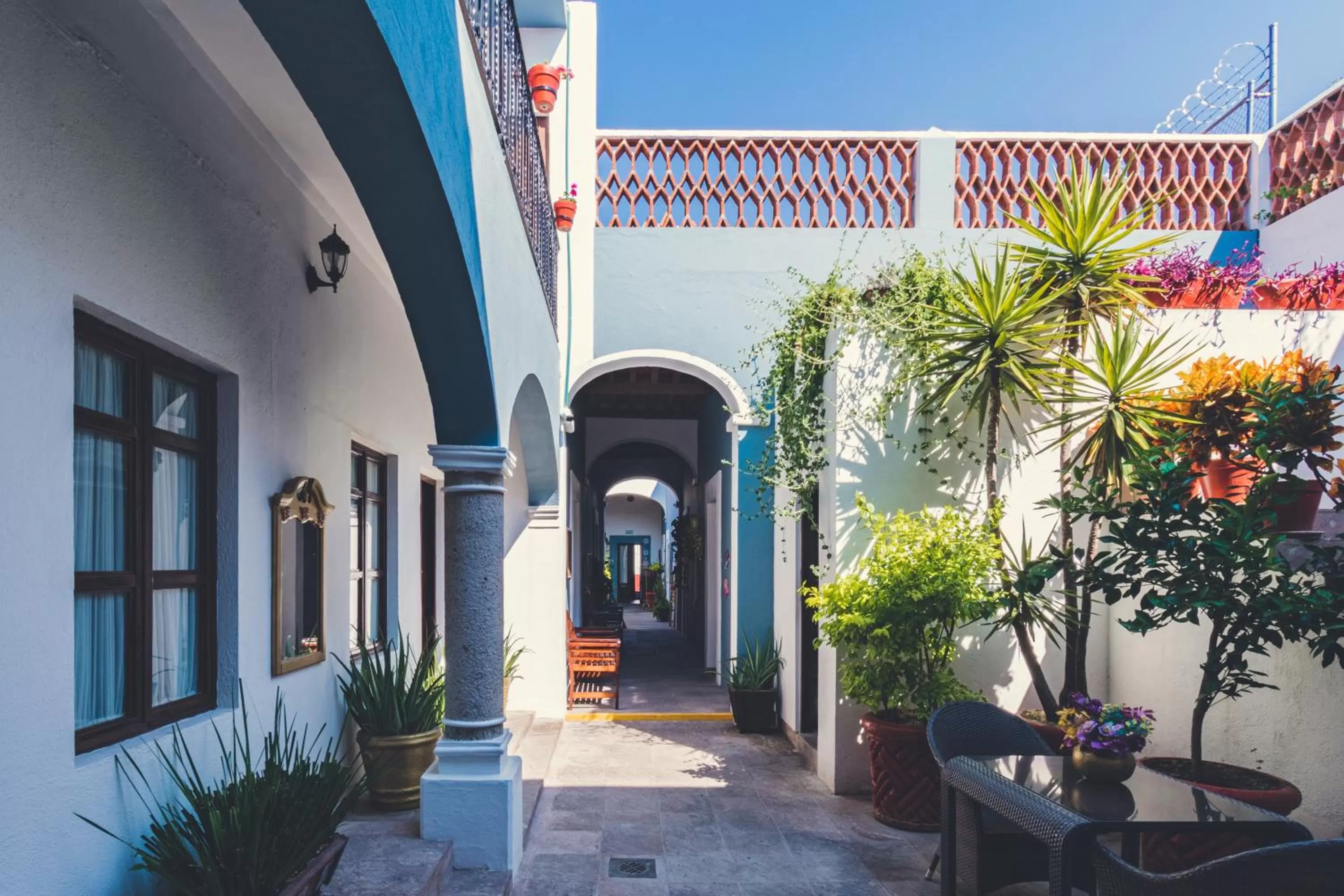Patio in Hotel Boutique Casa Altamira