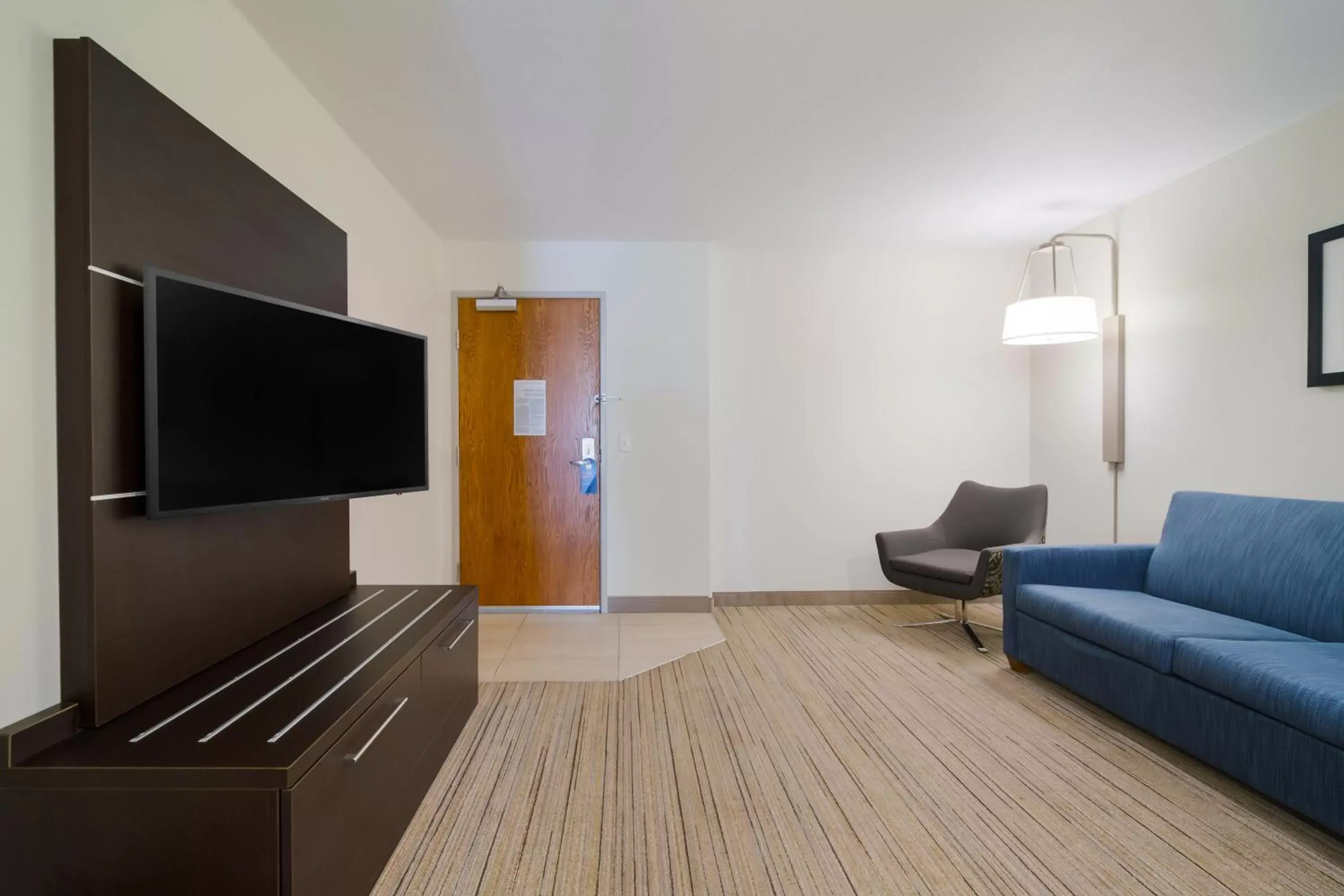 Seating area, TV/Entertainment Center in Holiday Inn Express & Suites Custer-Mt Rushmore