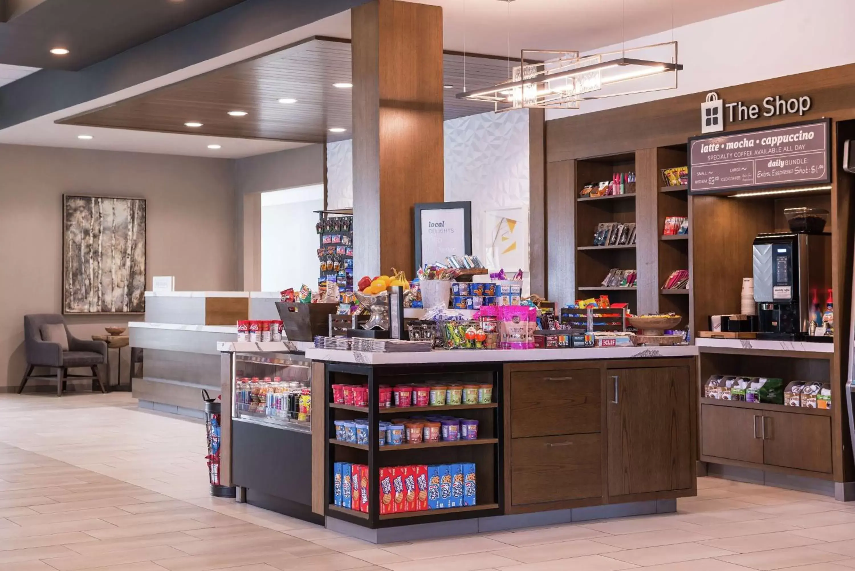 Lobby or reception in Hilton Garden Inn Salt Lake City Downtown