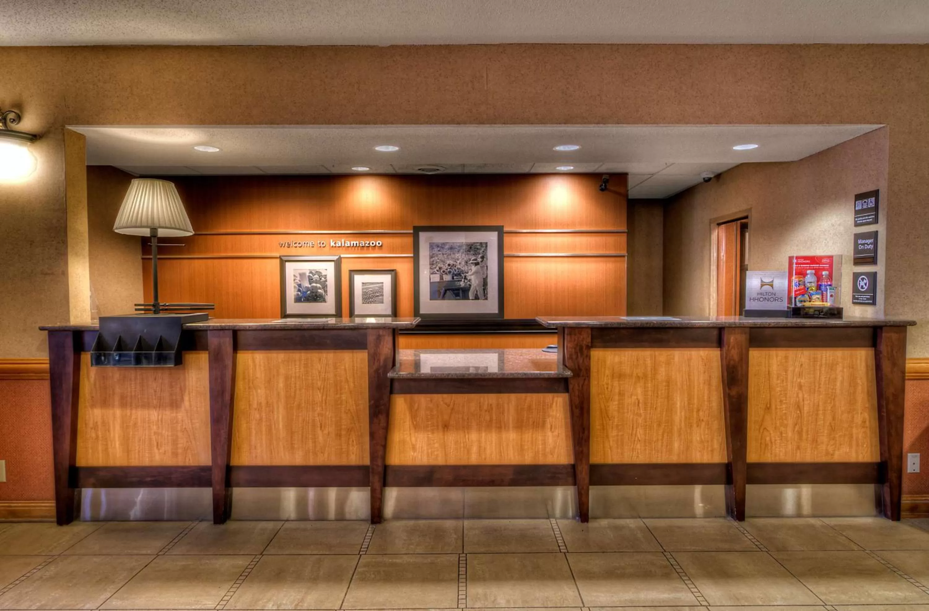 Lobby or reception in Hampton Inn & Suites Kalamazoo-Oshtemo
