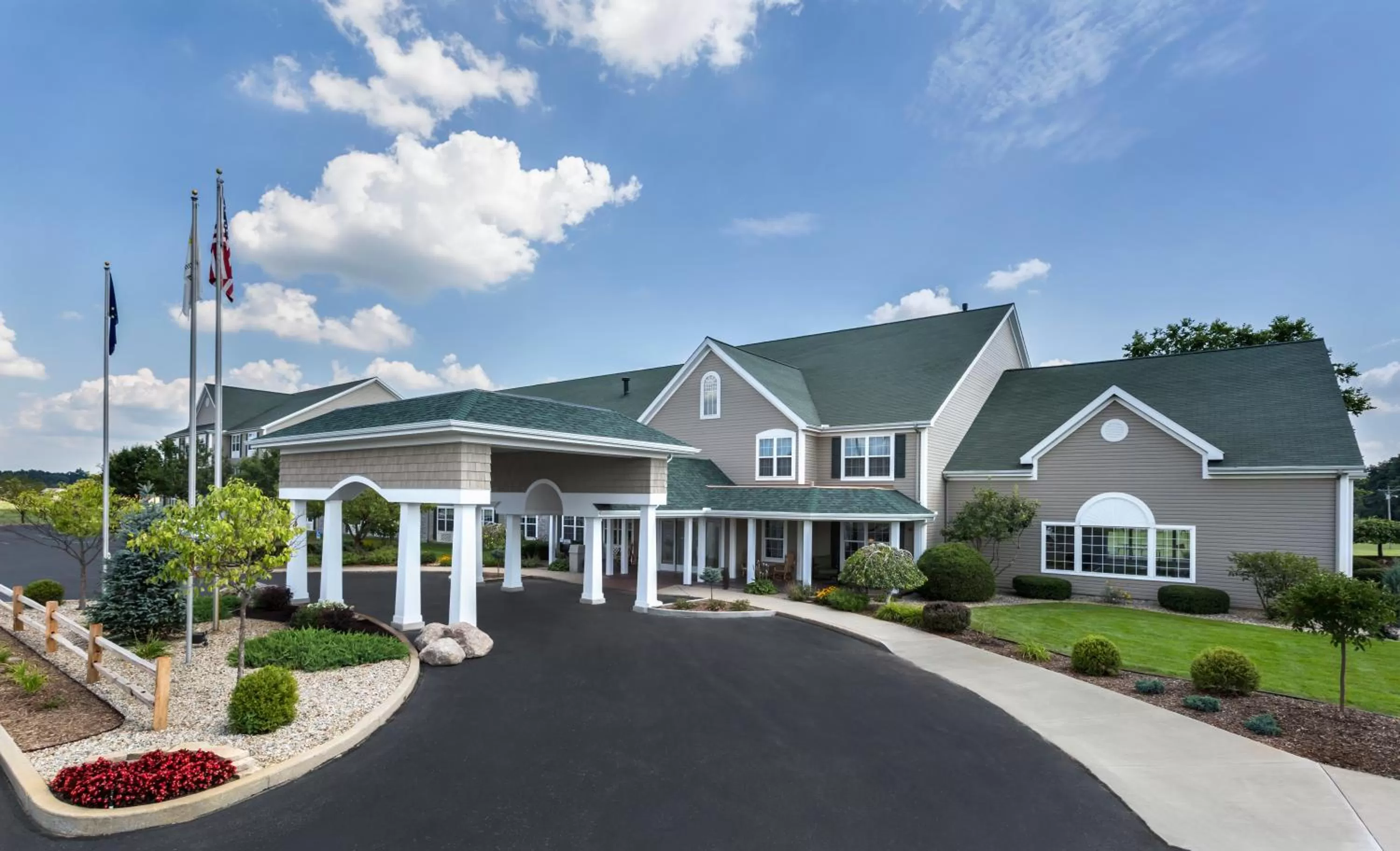 Facade/entrance in Van Buren Hotel