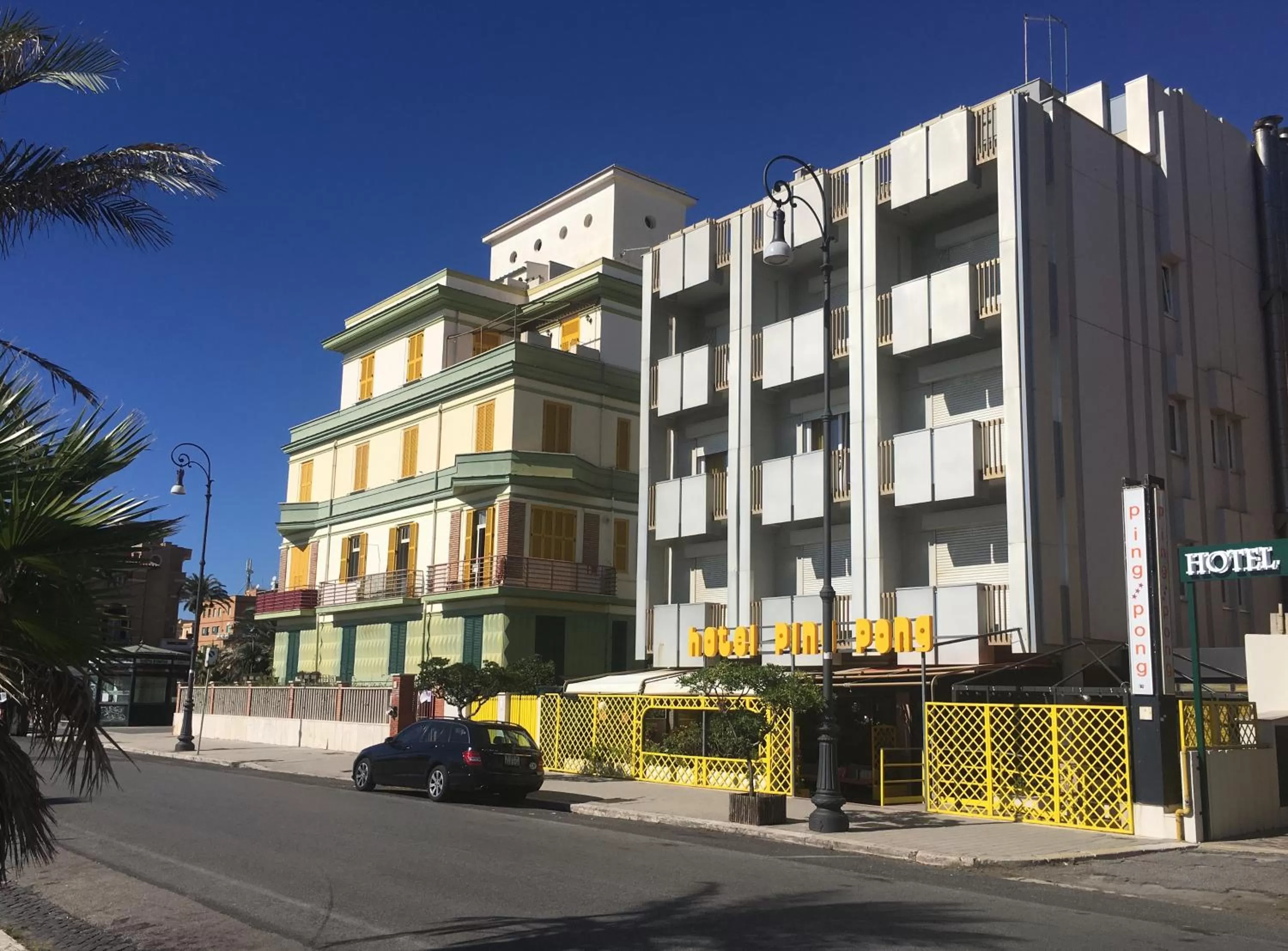 Property building in Hotel Ping Pong