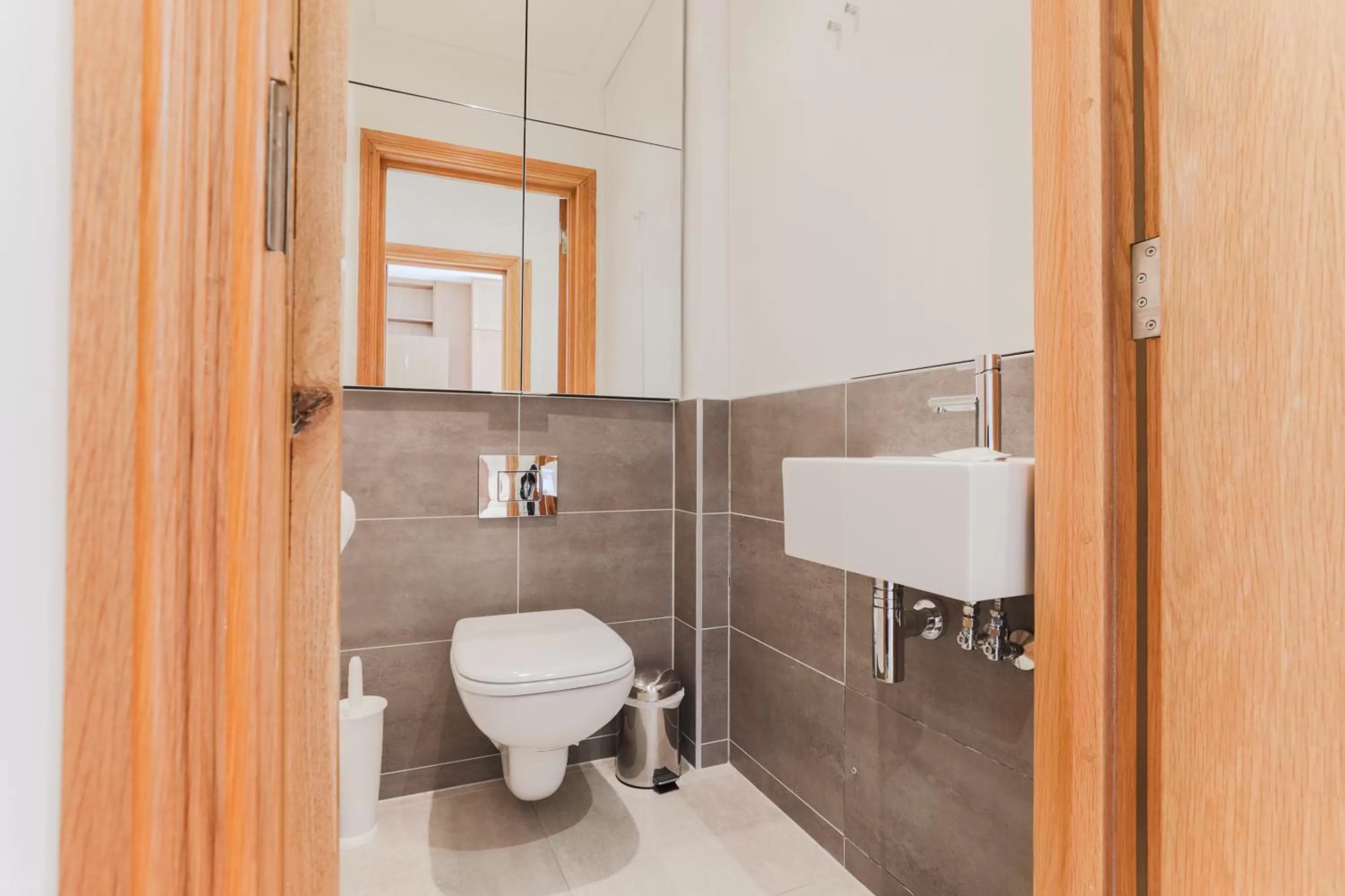 Bathroom in Monument Apartments