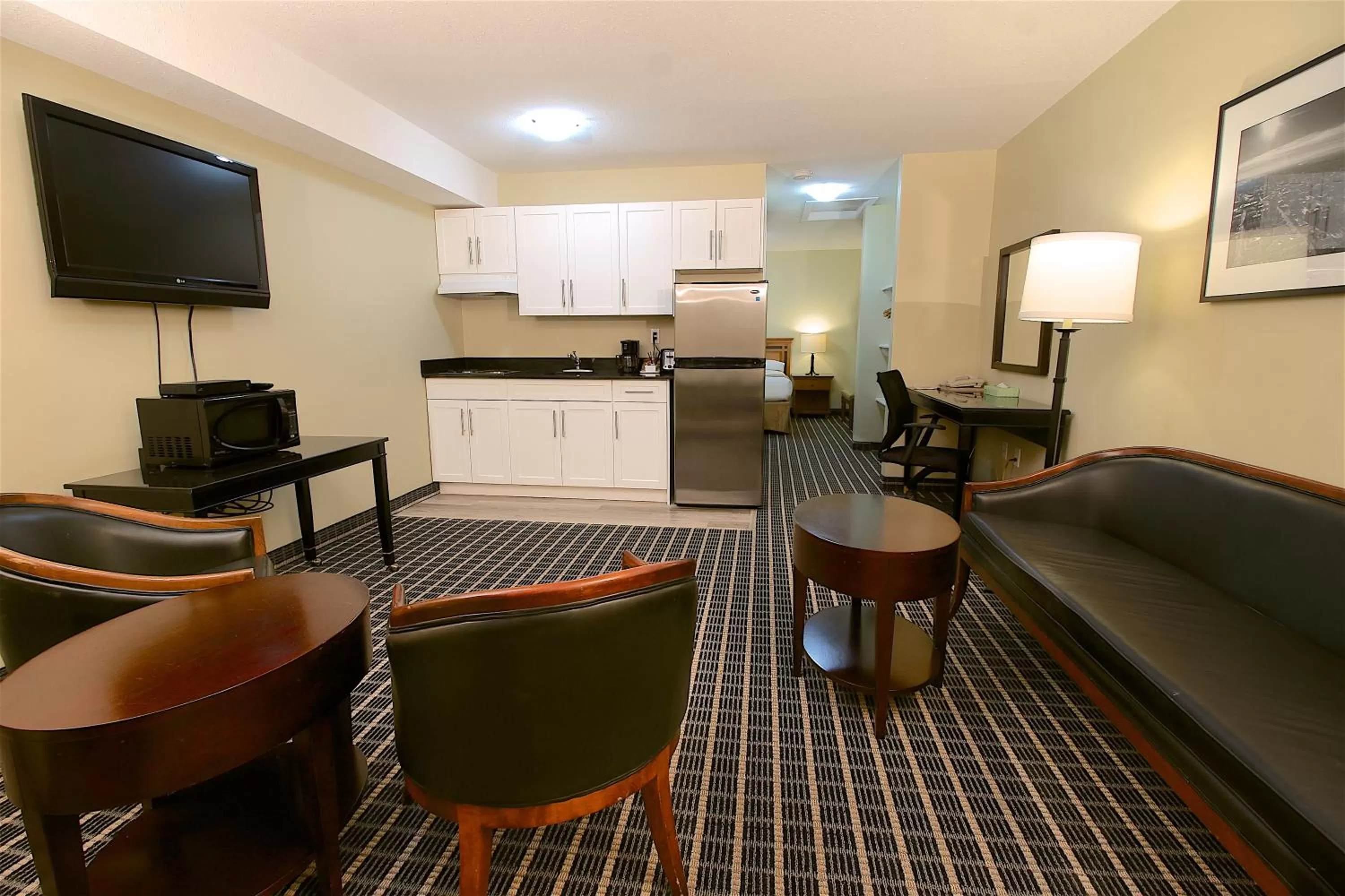 Seating Area in Medicine Hat Suites