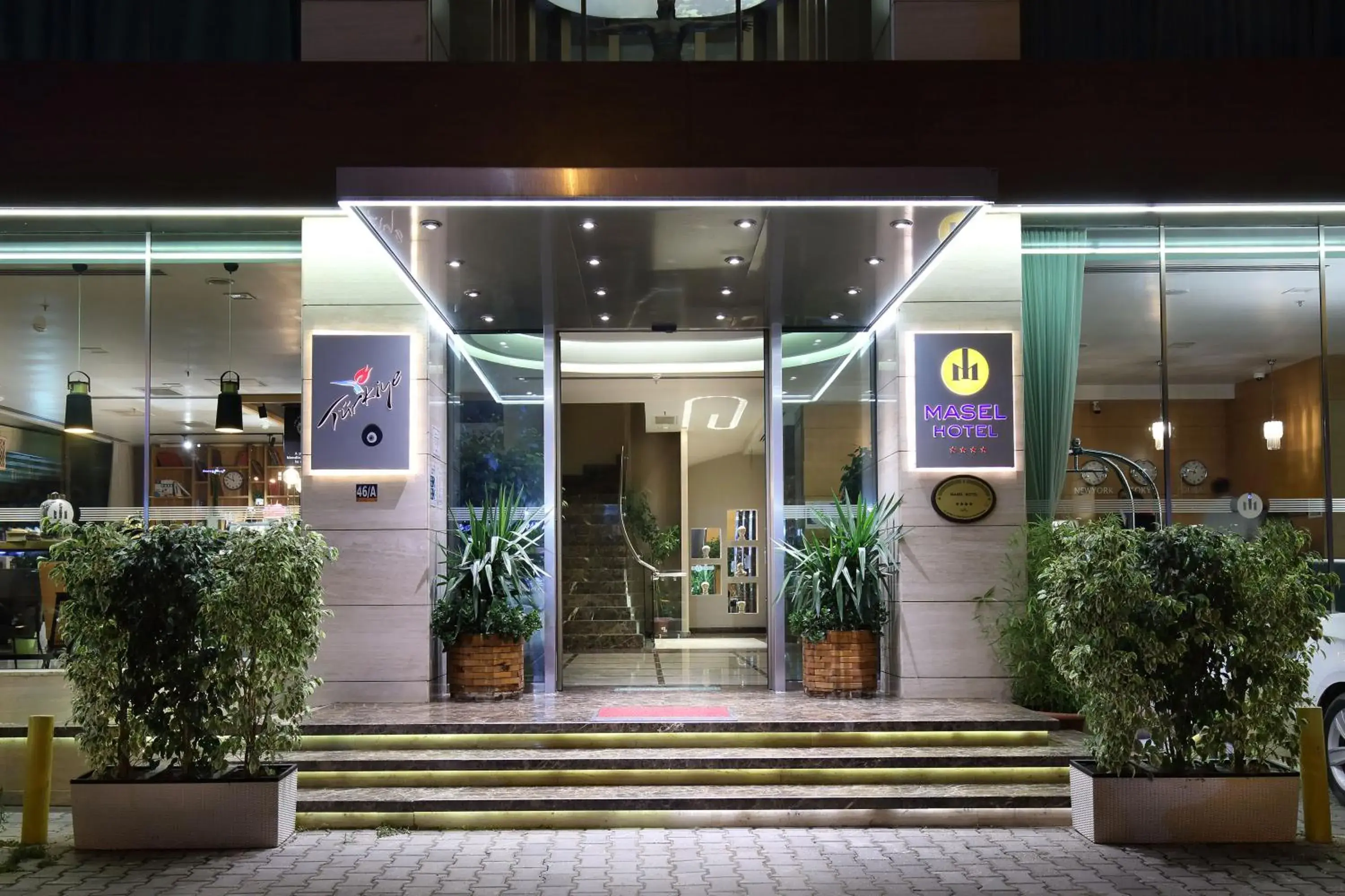 Facade/Entrance in Masel Hotel