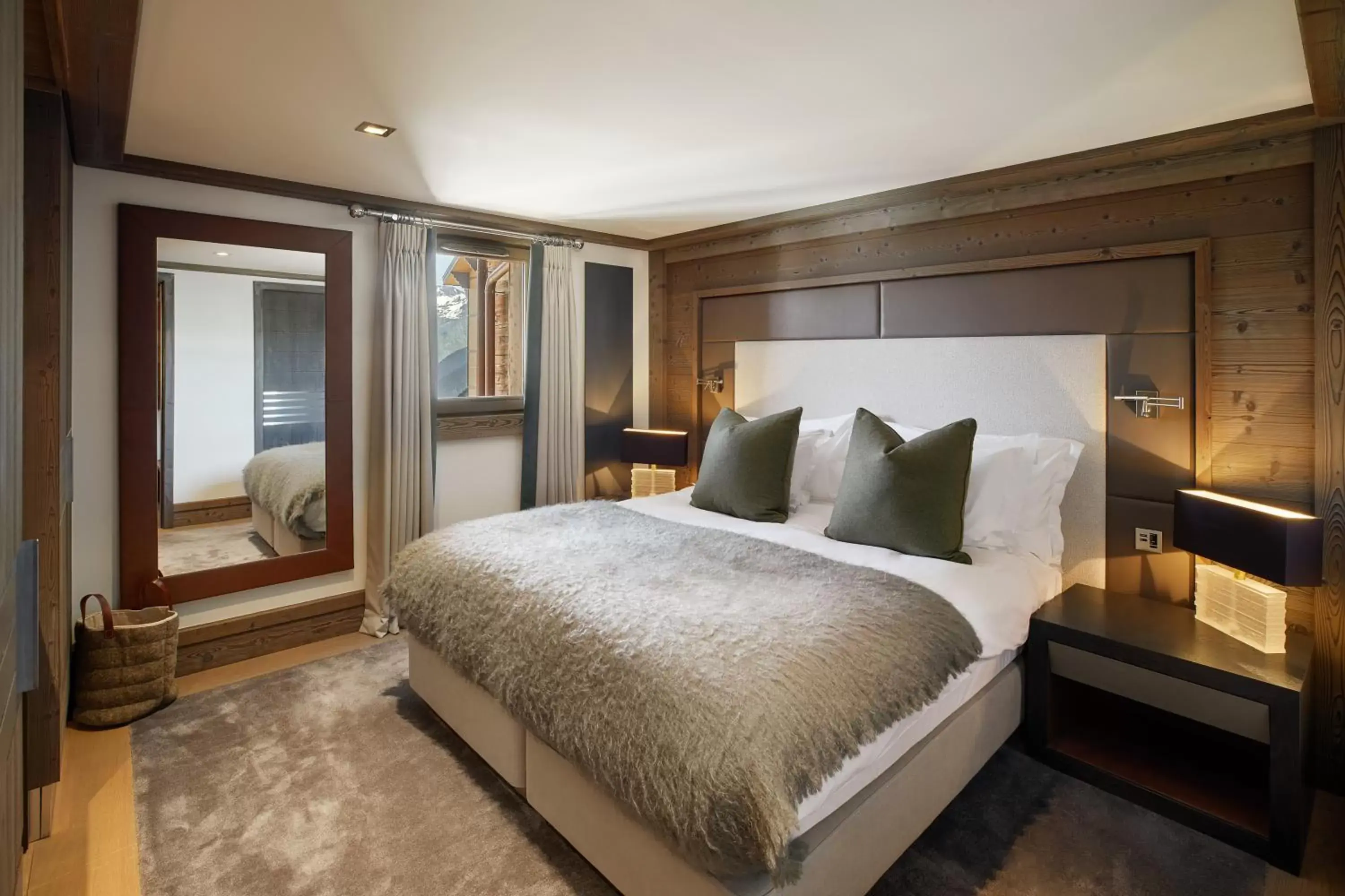 Bed in Six Senses Residences & Spa Courchevel