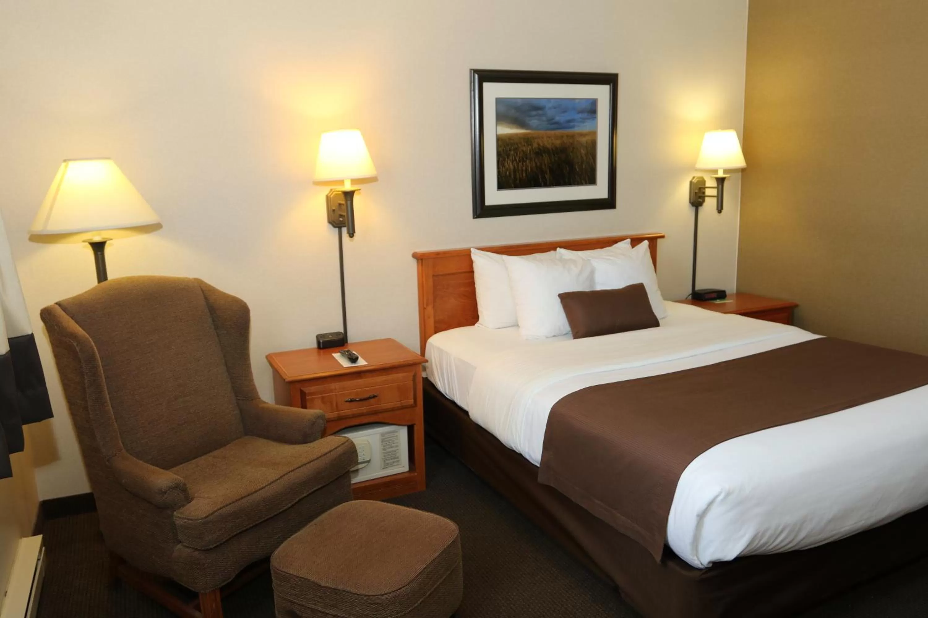 Bedroom, Bed in Motel 6 Minot, ND