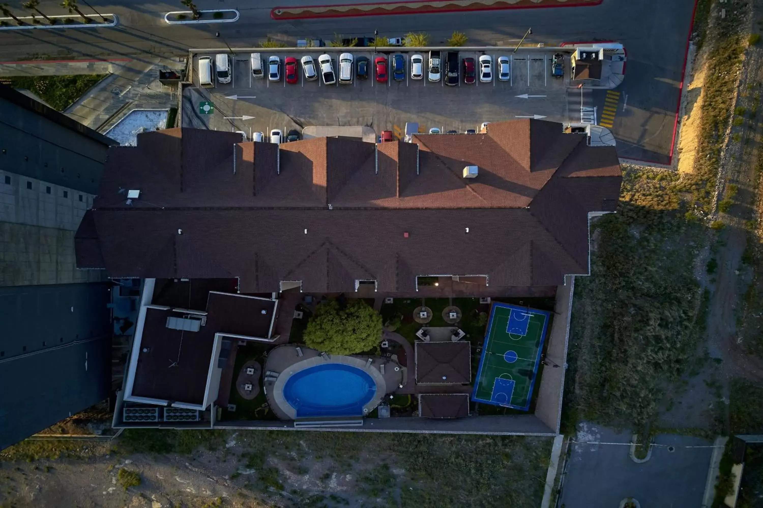 Property building, Bird's-eye View in Staybridge Suites Chihuahua, an IHG Hotel