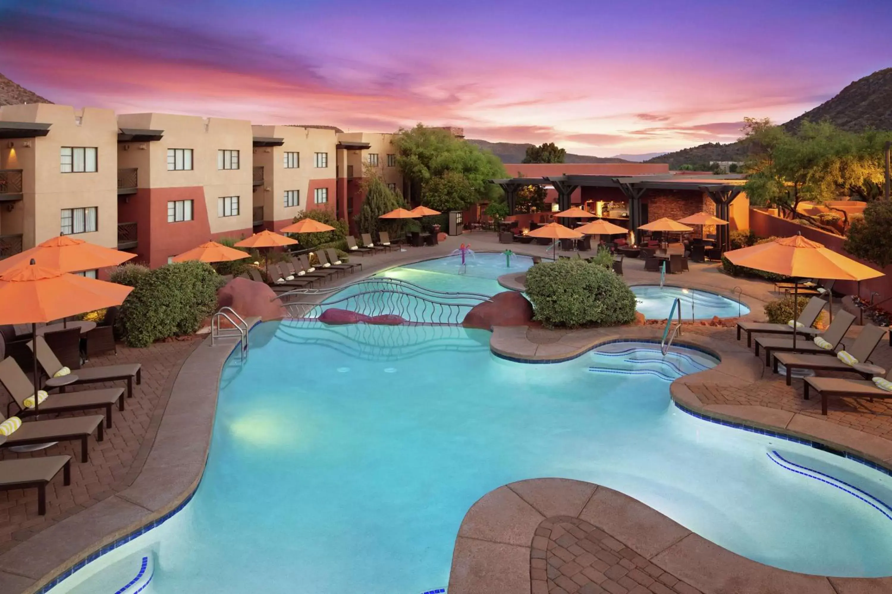 Swimming pool, Pool View in Hilton Sedona Resort at Bell Rock