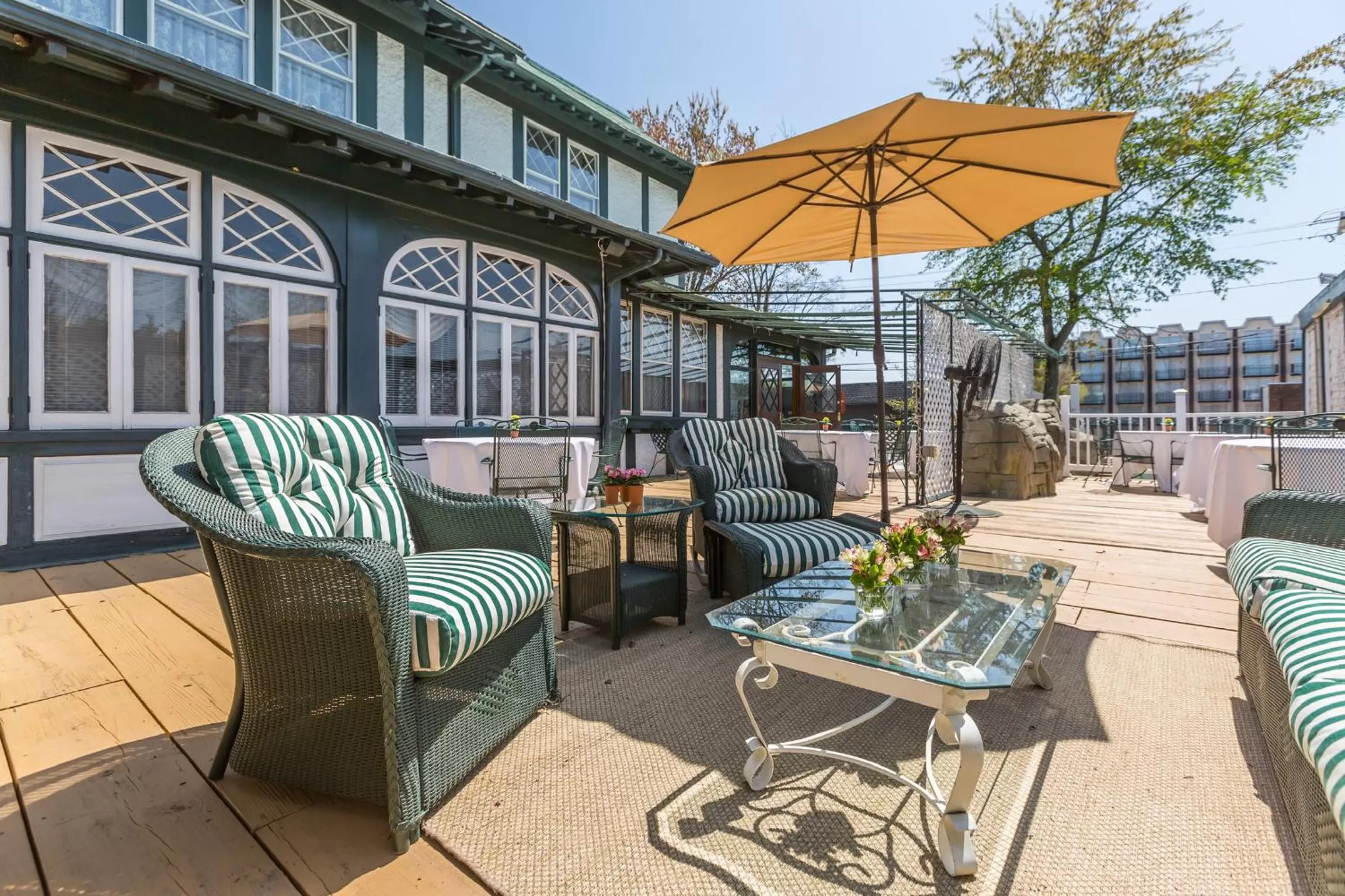 Patio in The Shaffner Inn