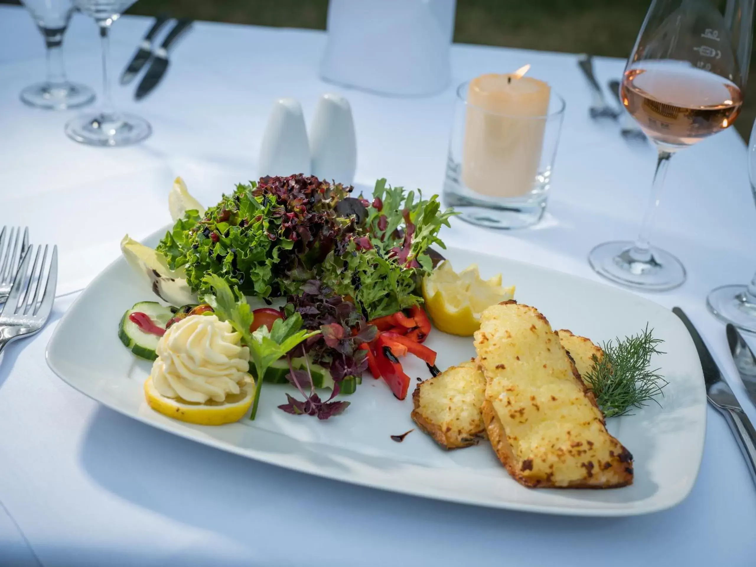 Food and drinks in Hotel Linderhof