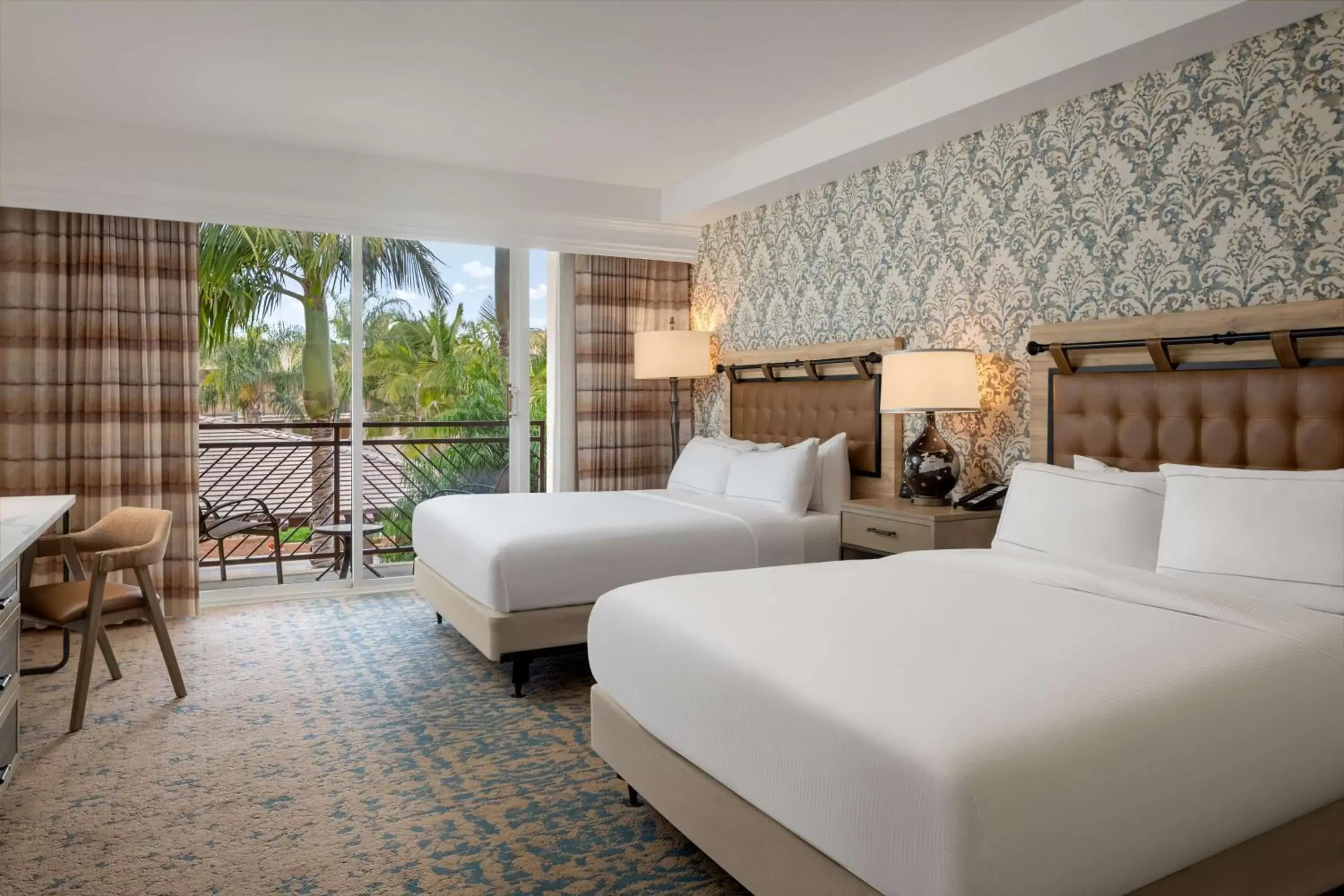 Bed in The Cassara Carlsbad, Tapestry Collection By Hilton