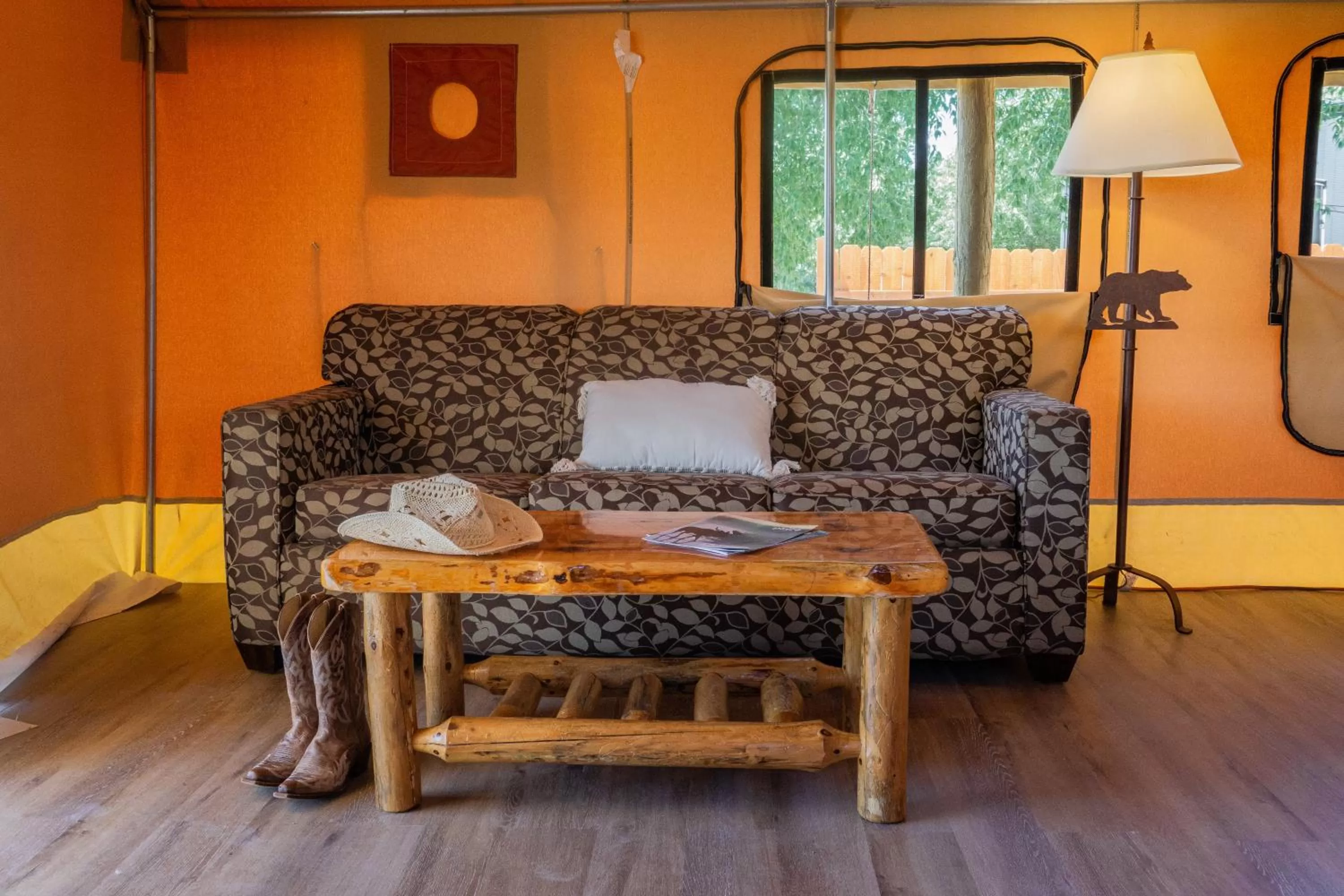 Living room in Teton Peaks Resort