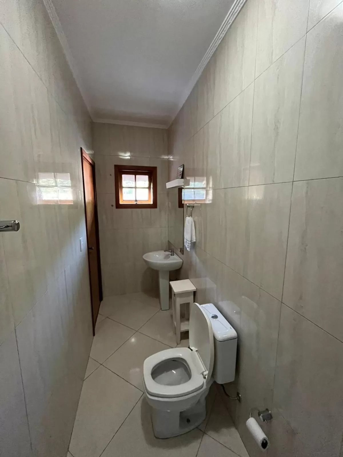 Bathroom in Hotel Vitória