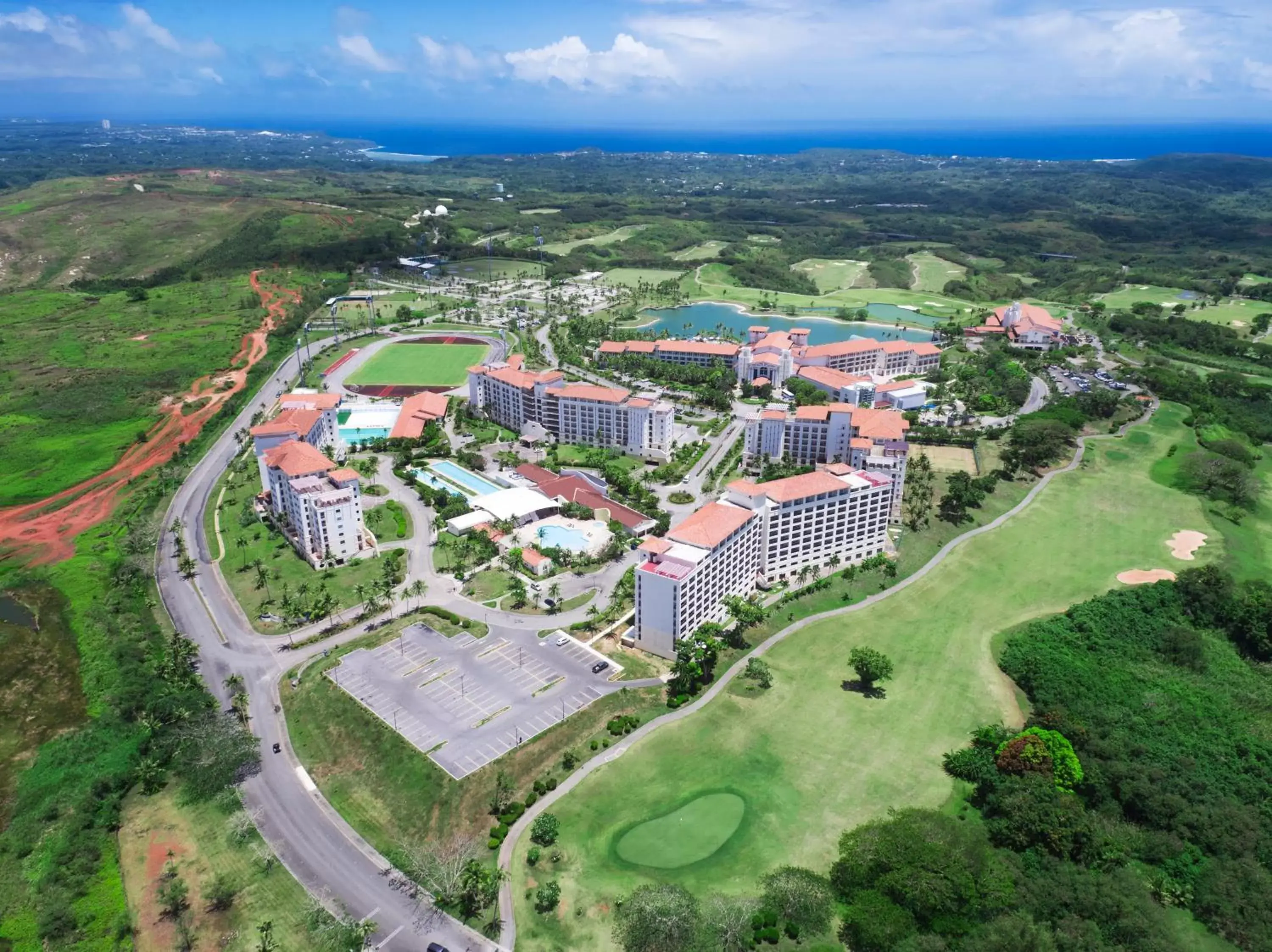 Bird's eye view, Bird's-eye View in LeoPalace Resort Guam