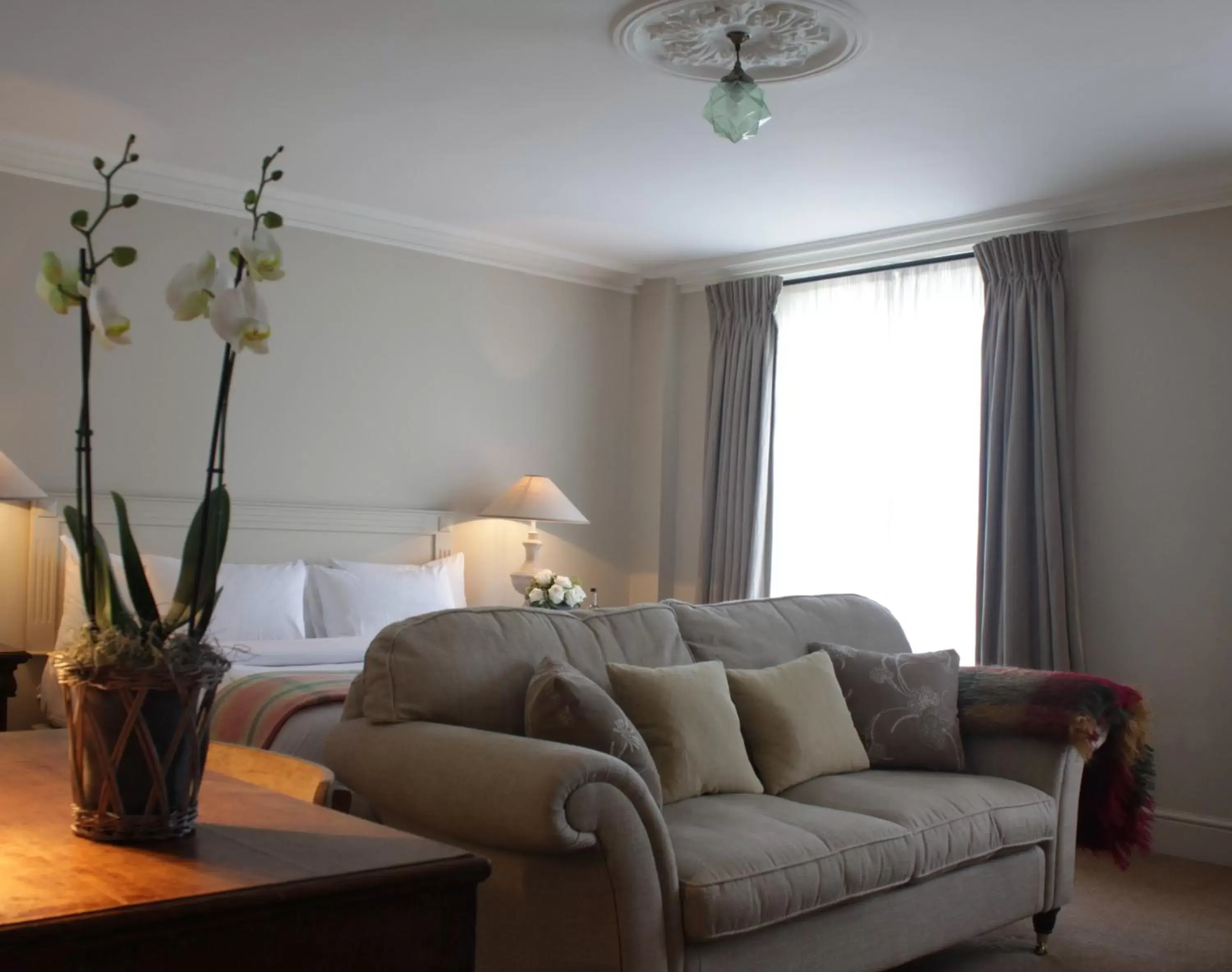 Bedroom, Seating Area in The Angel Hotel