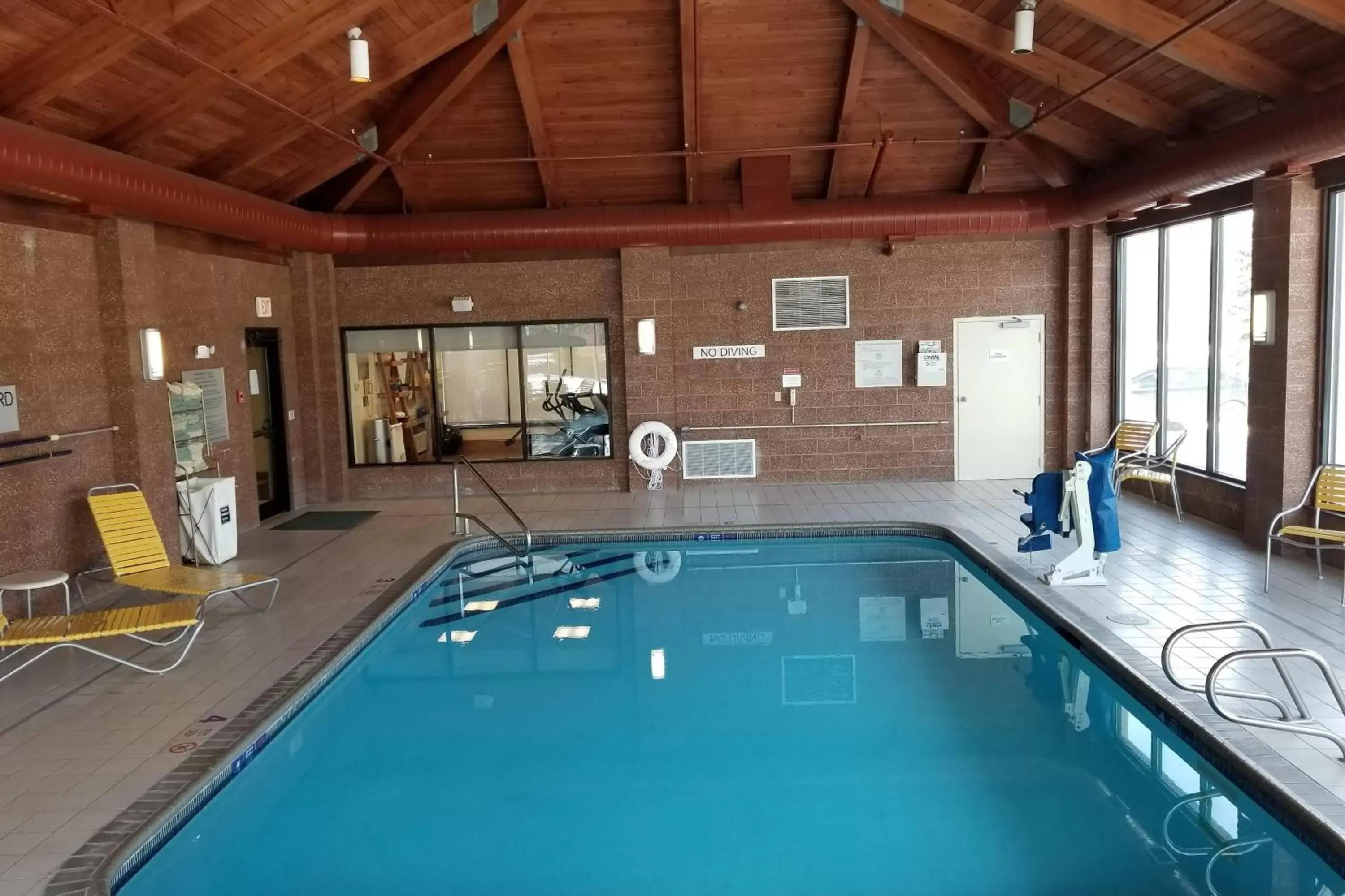Swimming Pool in Fairfield Inn by Marriot Binghamton