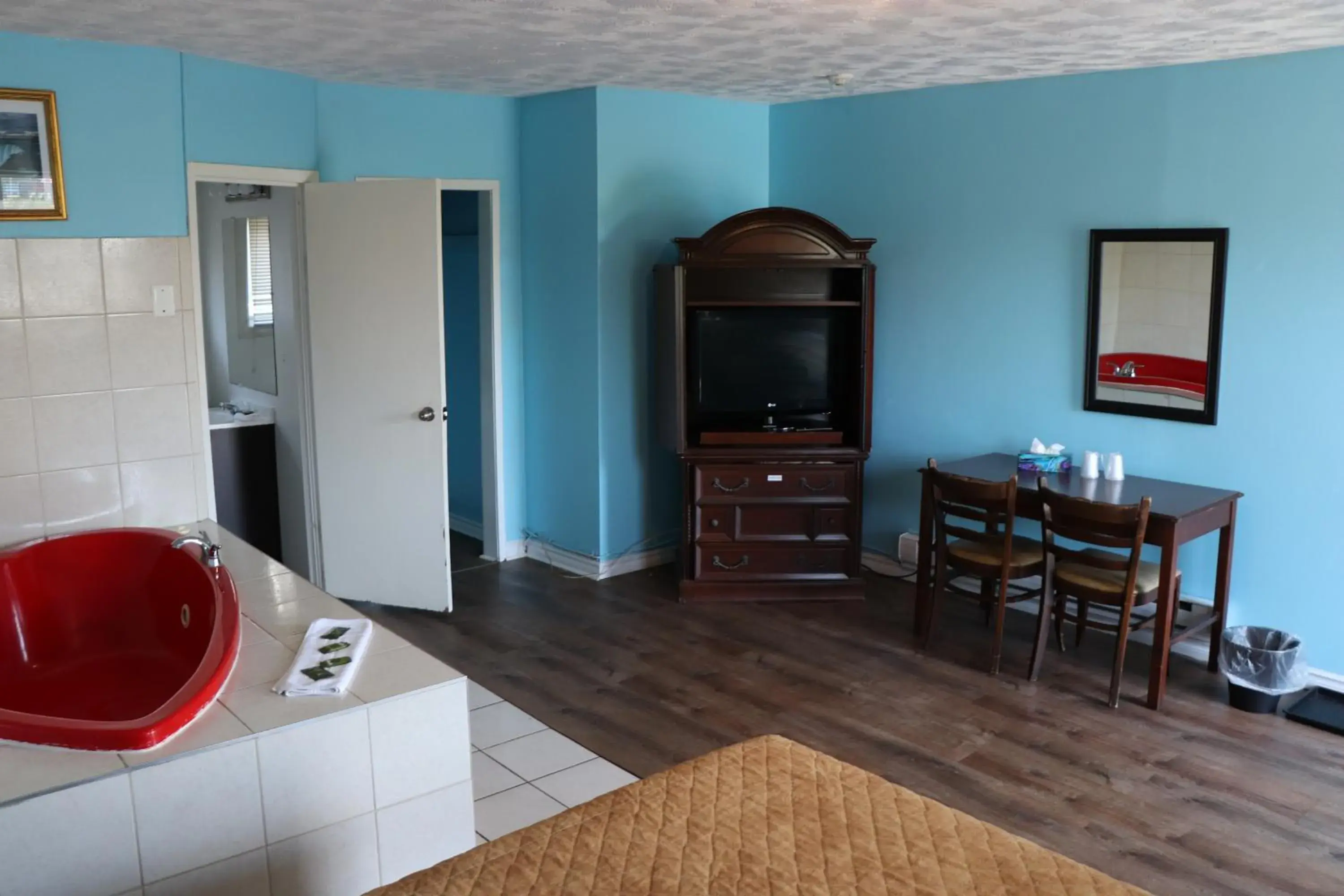 Seating area, TV/Entertainment Center in Falcon Inn