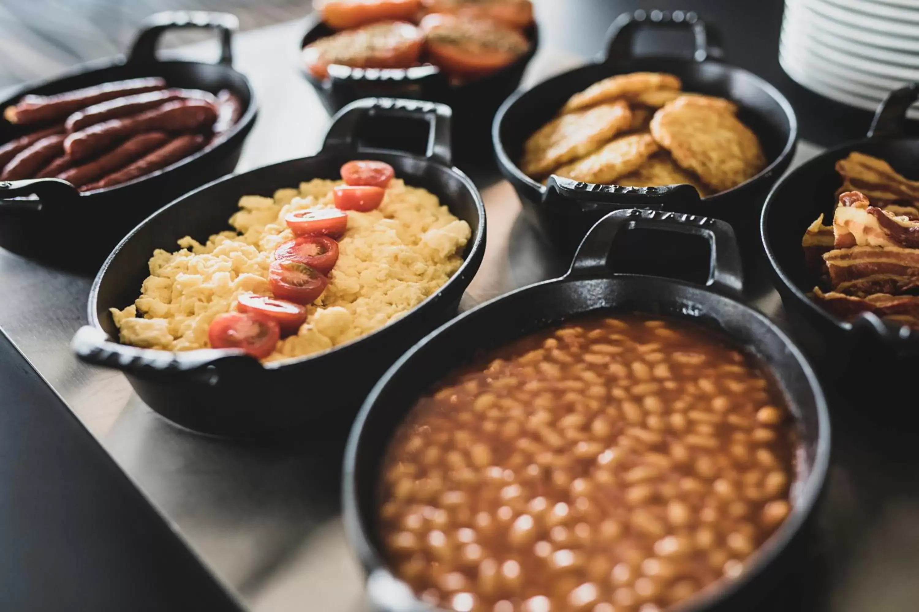 Food close-up in Hotel Atlantic