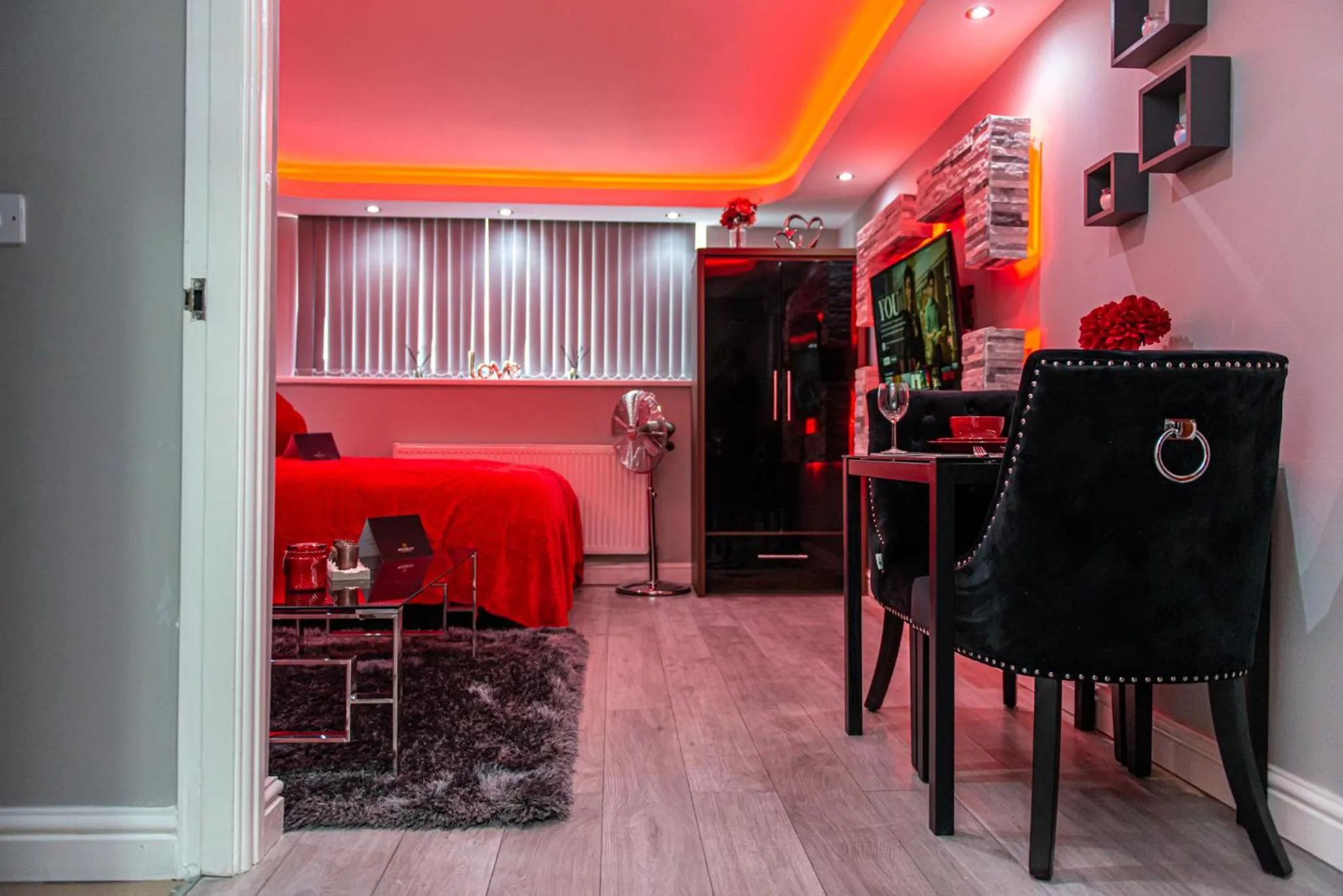 Bed in Meridian Serviced Apartments