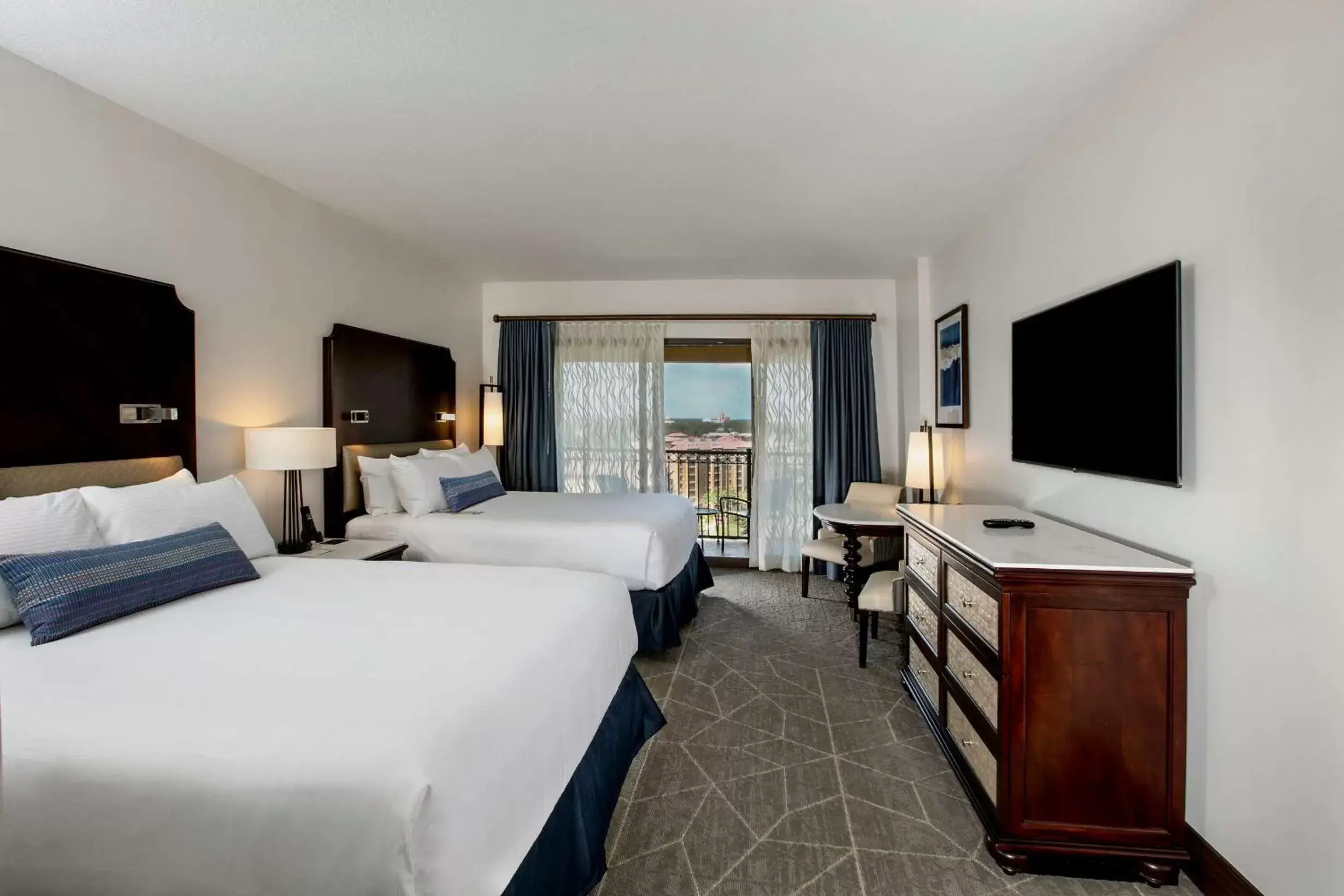 Two Queen Beds - Lake View in Wyndham Grand Orlando Resort Bonnet Creek
