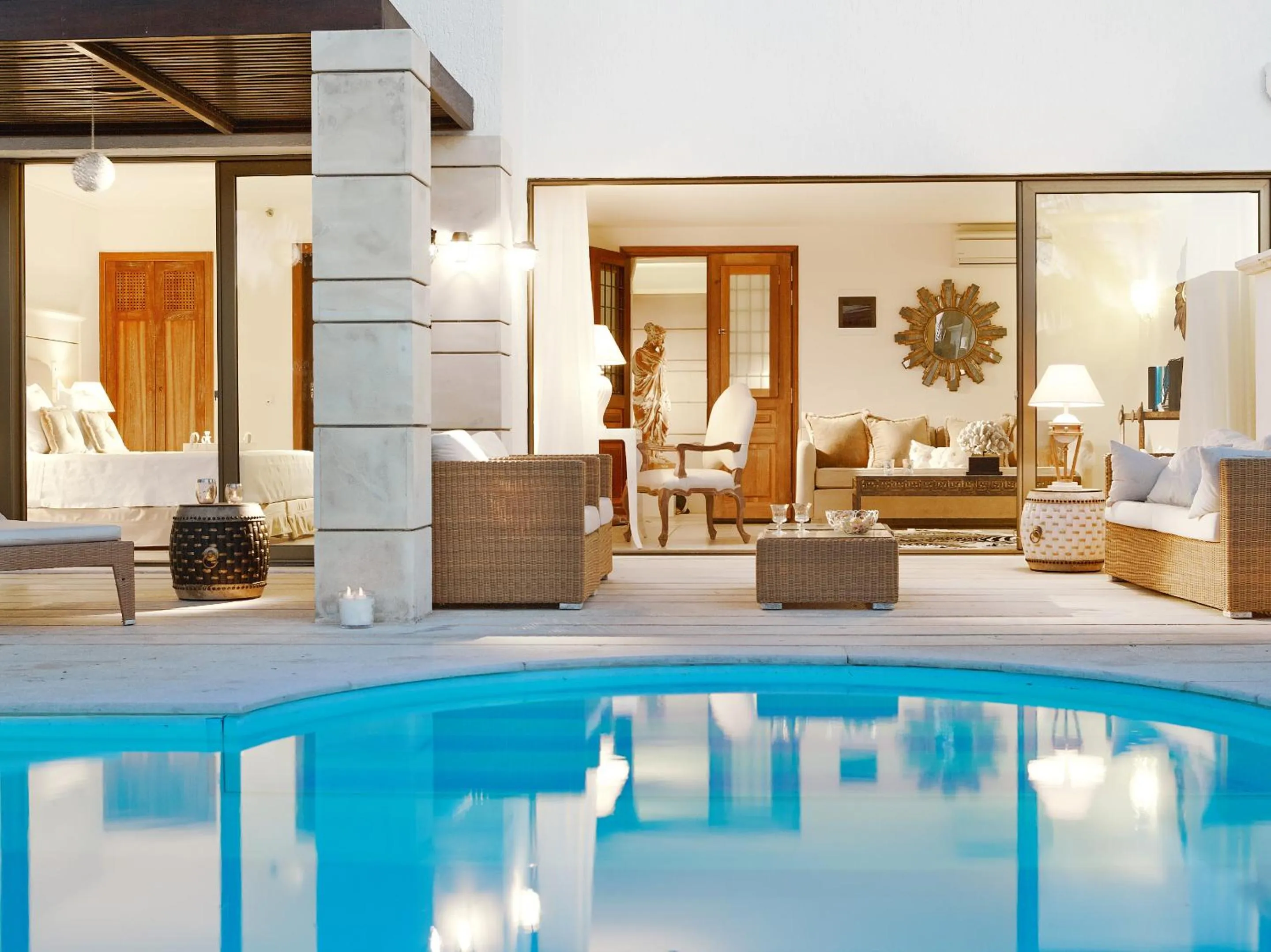Swimming pool in Grecotel Creta Palace