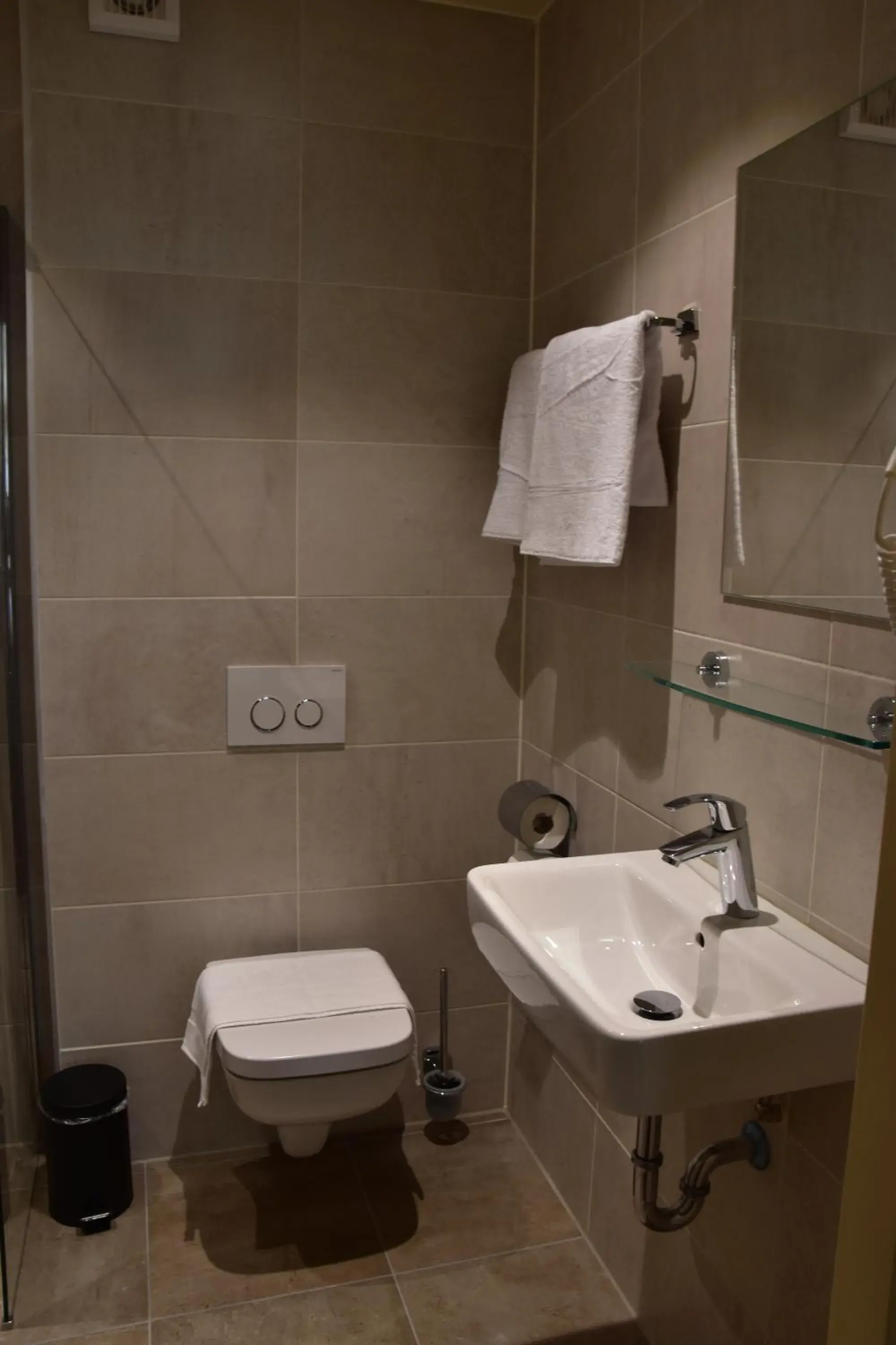 Decorative detail, Bathroom in Ozo Hotels Armada Amsterdam