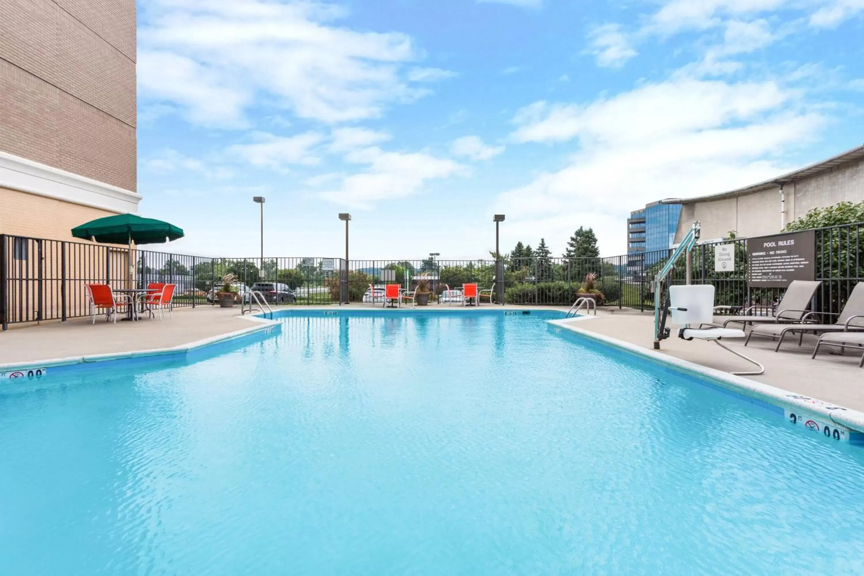 Swimming Pool in Holiday Inn Timonium, an IHG Hotel