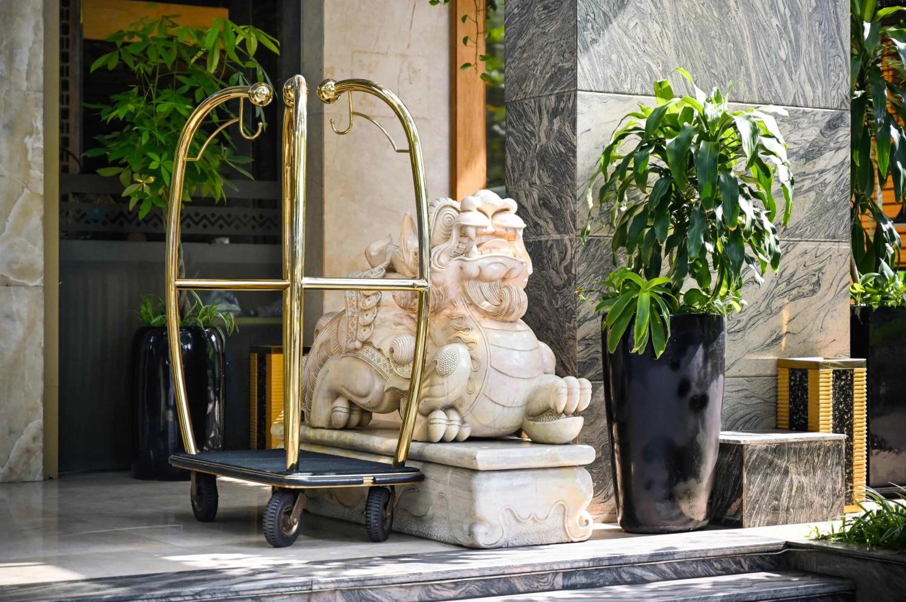 Facade/entrance in Muong Thanh Grand Saigon Centre Hotel