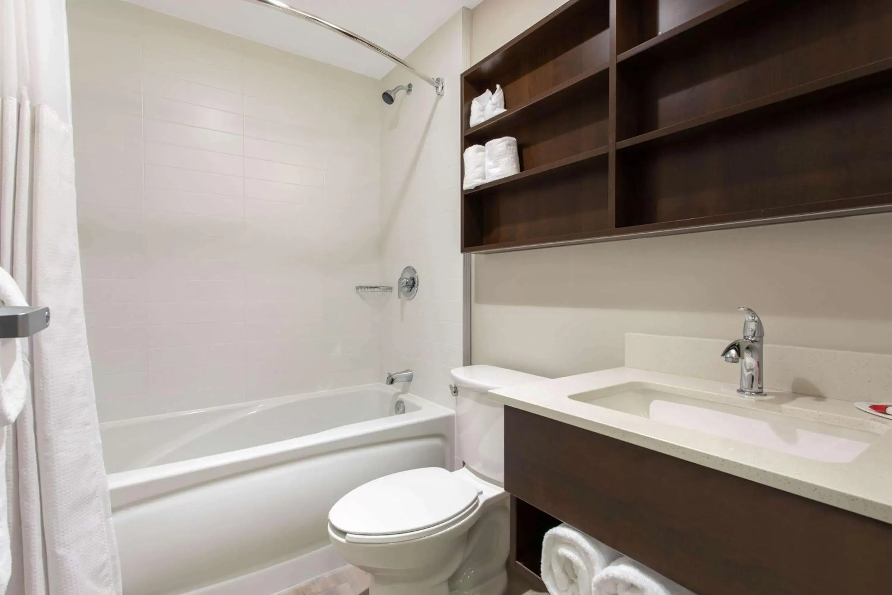 Bathroom in Microtel Inn & Suites by Wyndham Mont Tremblant
