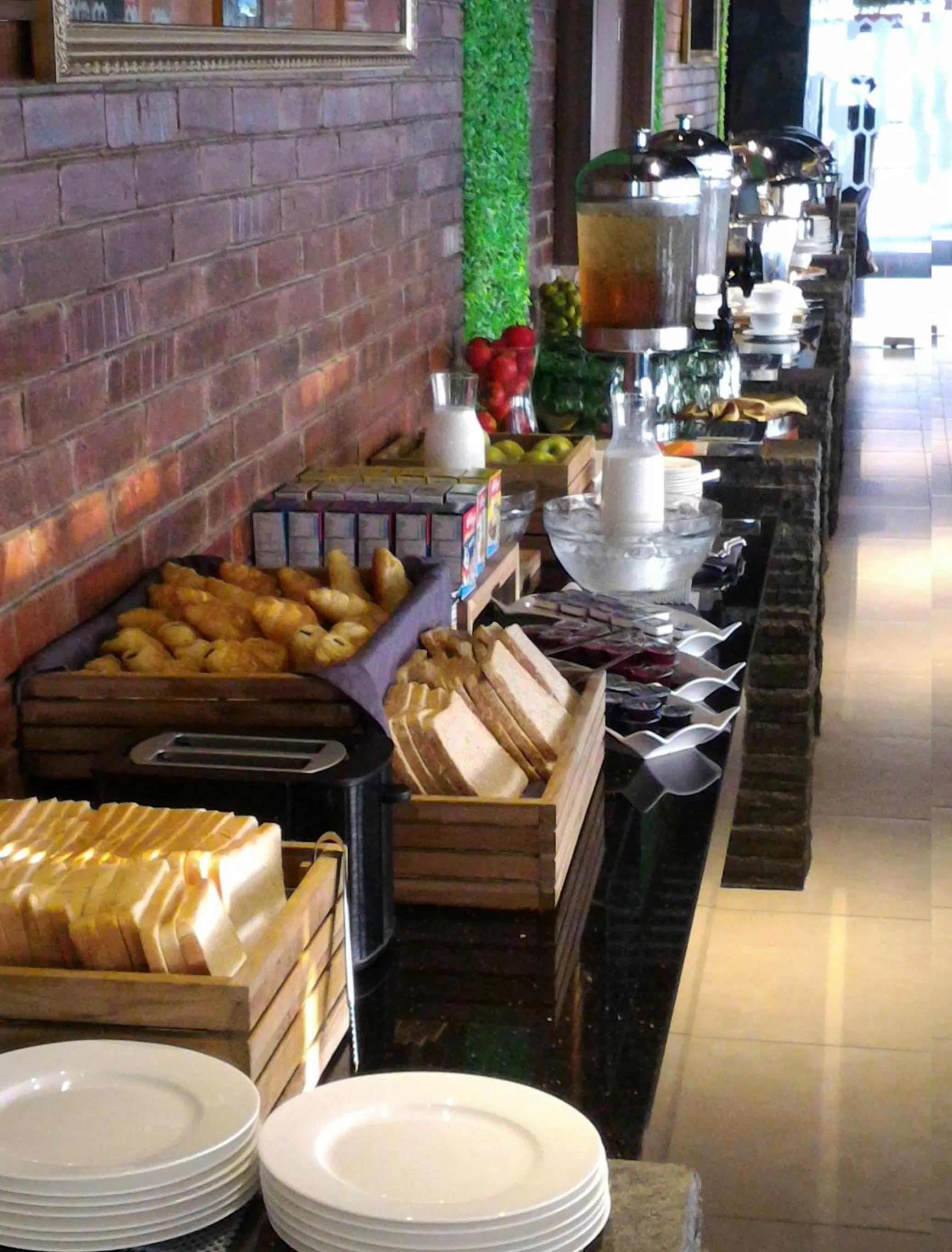 Buffet breakfast in B Fashion Hotel
