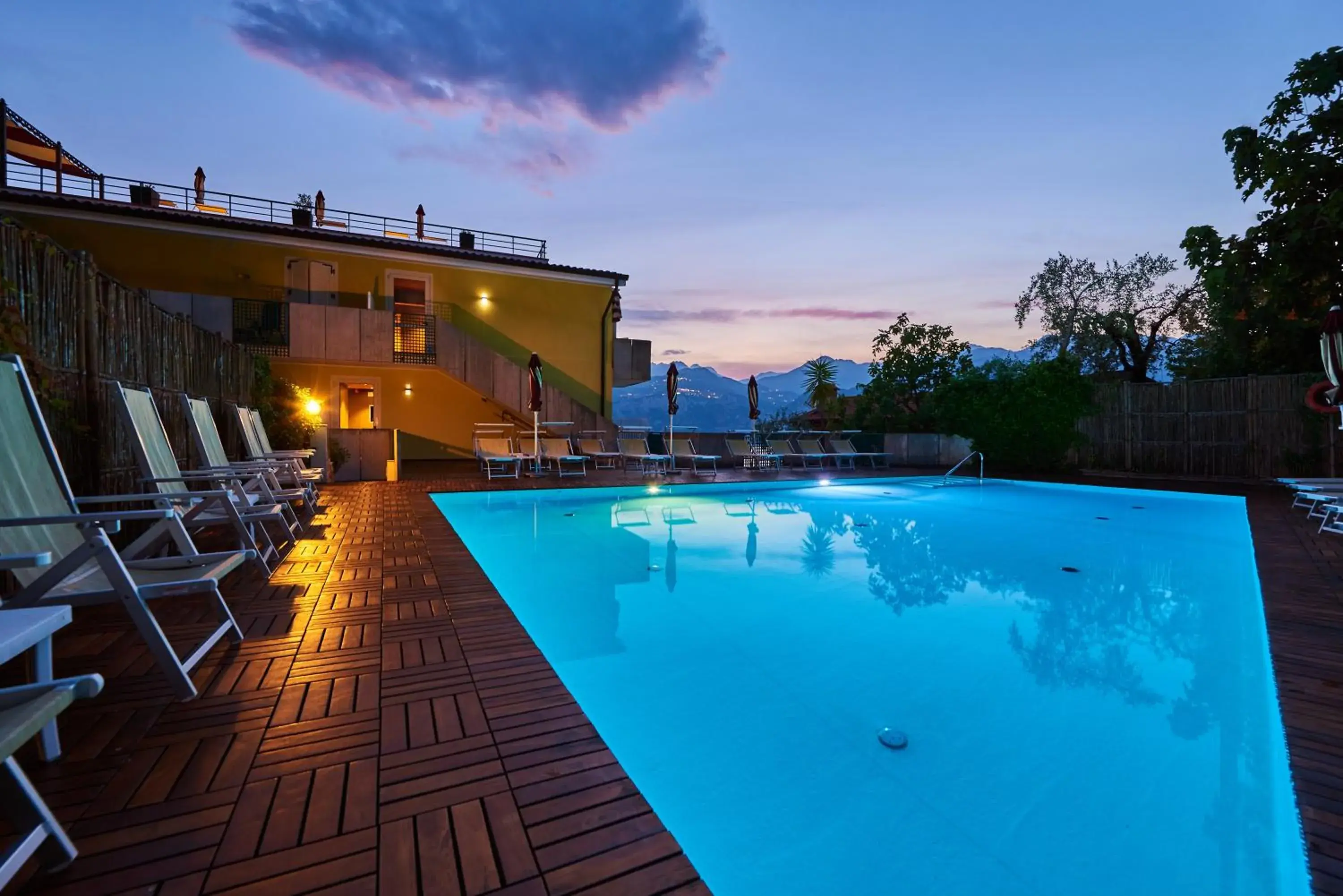 Swimming Pool in Hotel Villa Smeralda