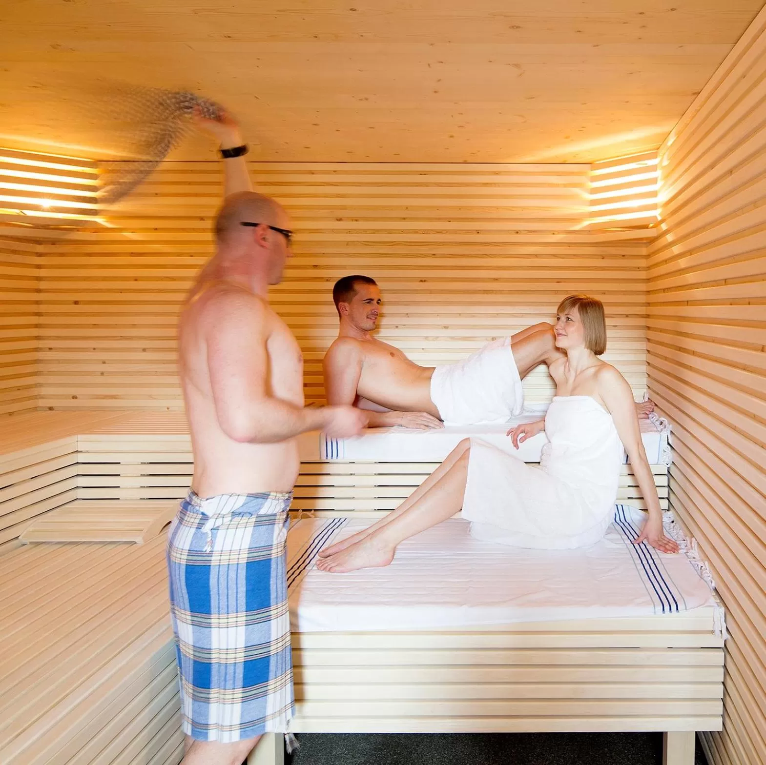 Sauna in Seehotel Wilerbad Spa & Seminar