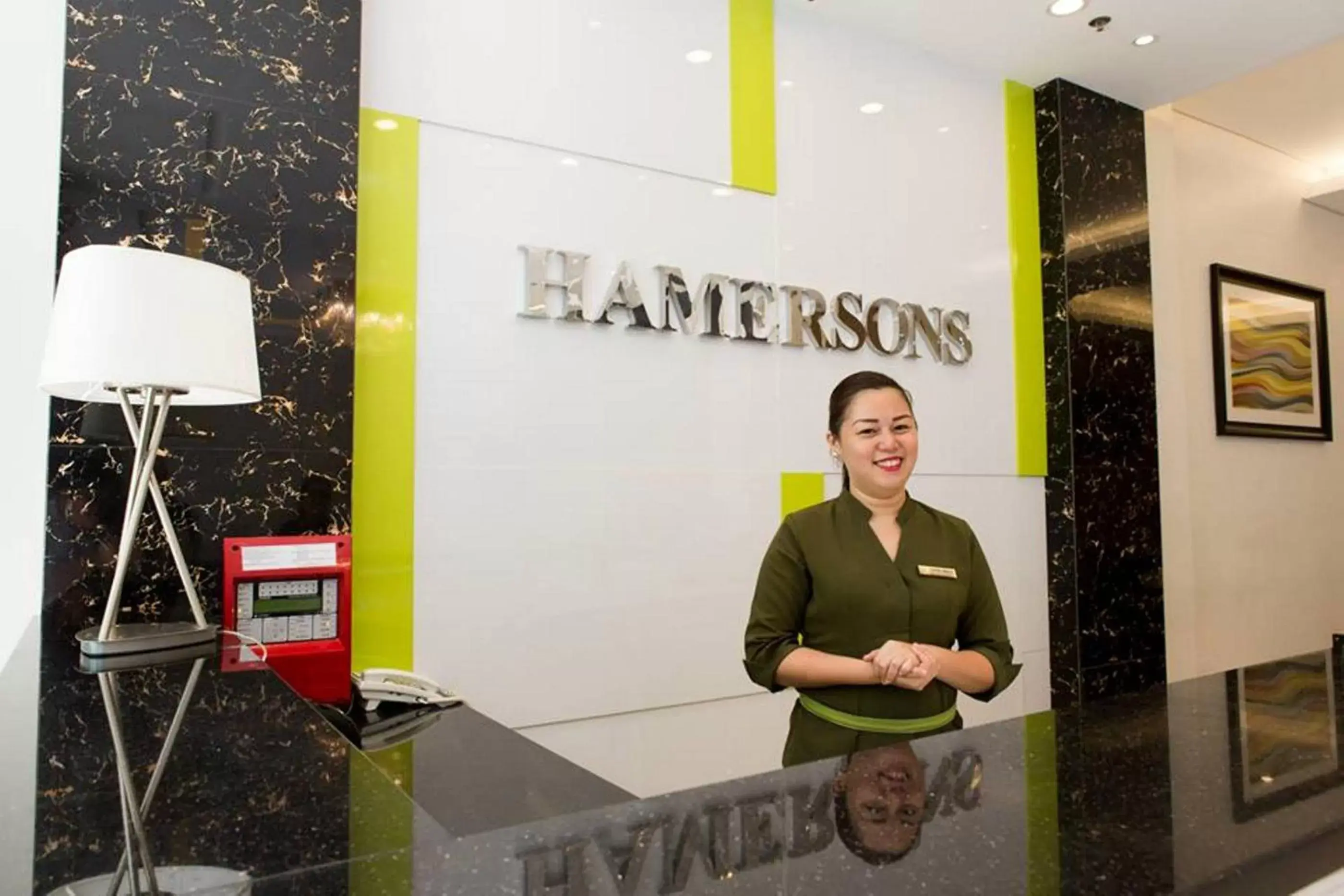 Staff in Hamersons Hotel