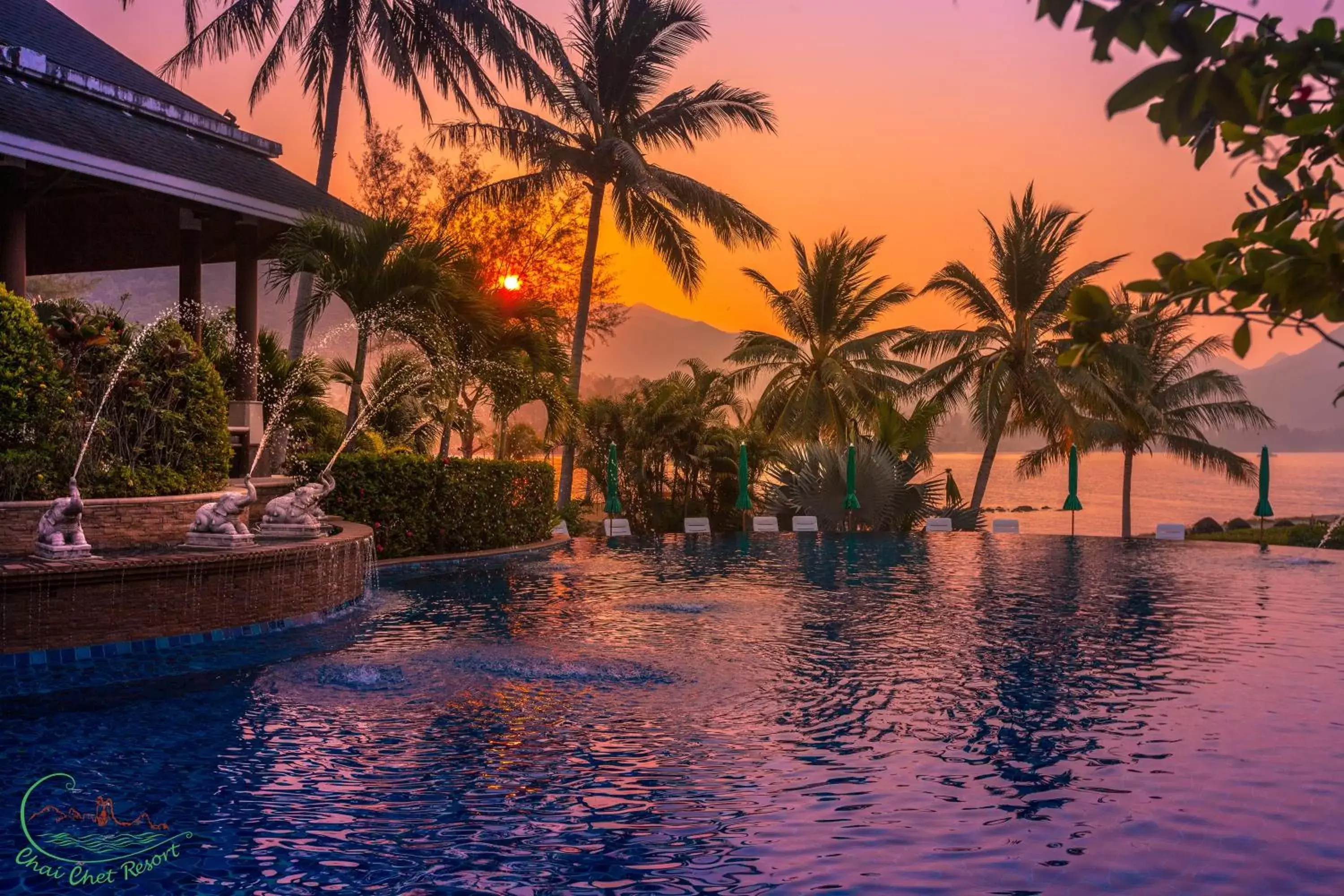 Pool view, Swimming Pool in Chai Chet Resort Koh Chang