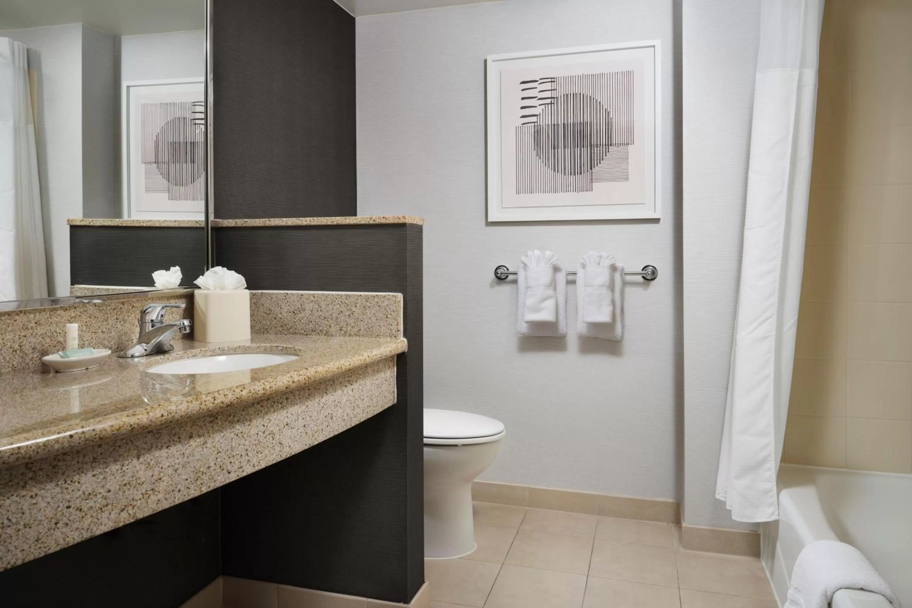 Bathroom in Courtyard by Marriott Washington Capitol Hill/Navy Yard
